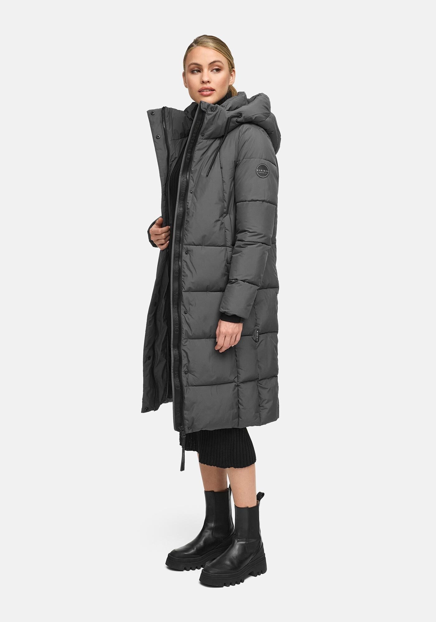 Marikoo Winterjacke "Chumanii" mit Belüftungsöffnungen am Jackensaum günstig online kaufen