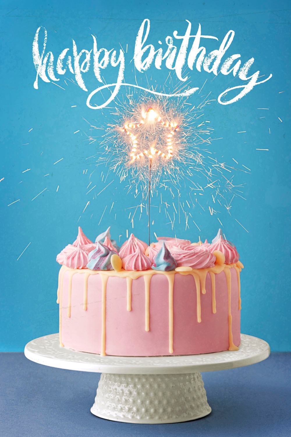 queence Metallbild "Birthday Cake", Schriftzüge, (1 St.), Stahlschilder günstig online kaufen