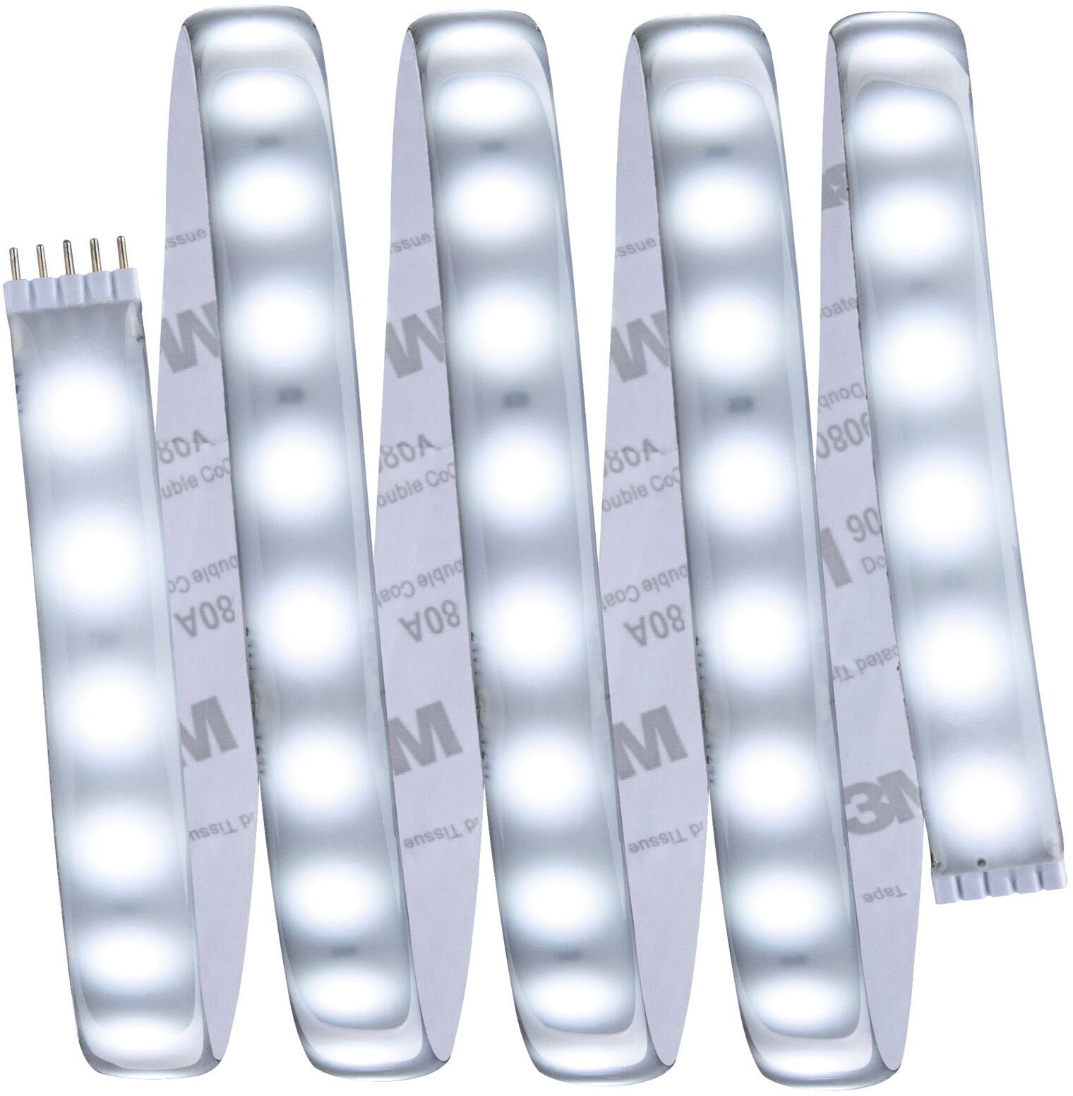 Paulmann LED-Streifen »MaxLED 500 Basisset 1,5m Tageslichtweiß IP44 8,5W 825lm beschichtet« 1 Stk.-flammig