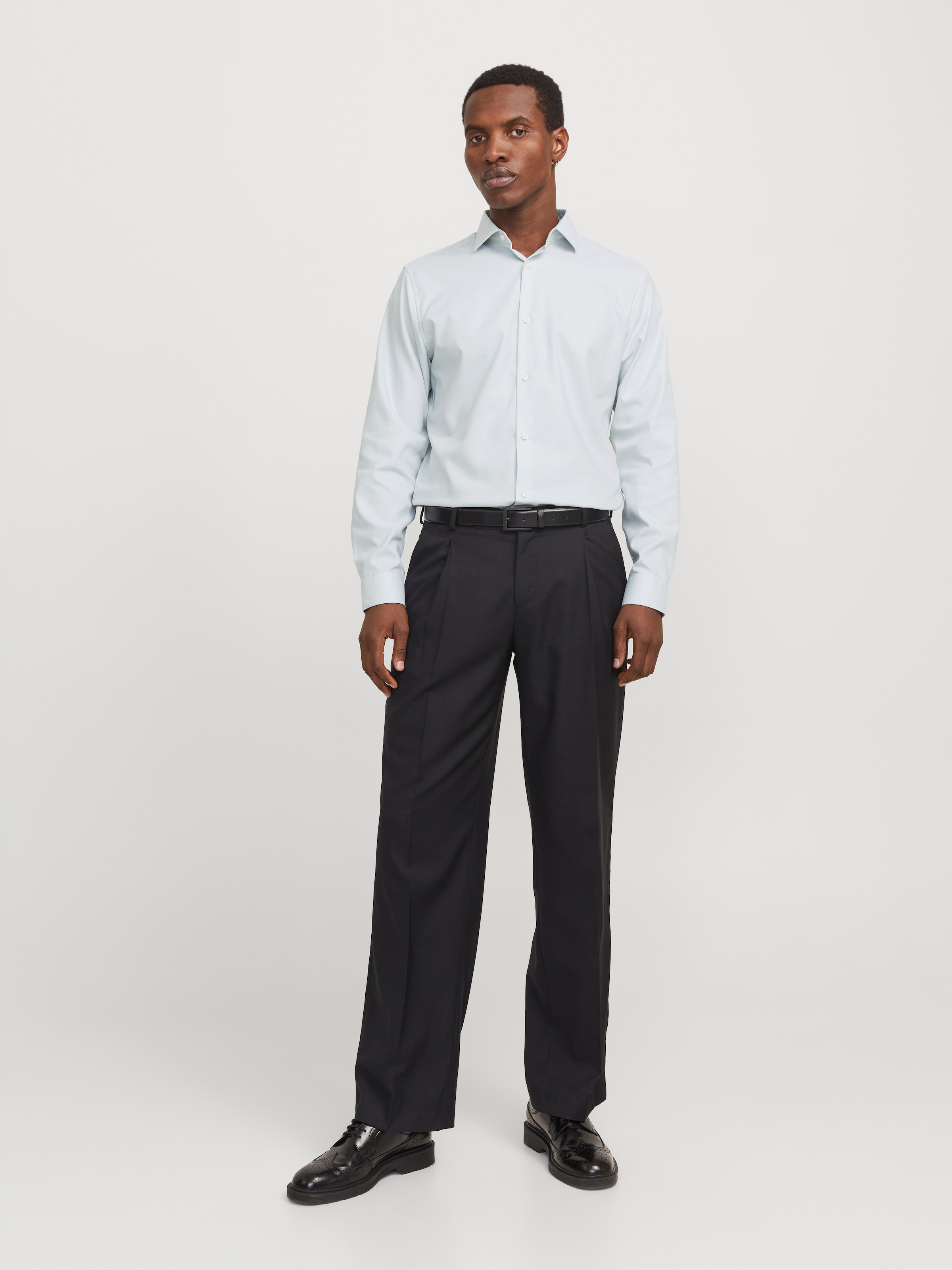 Jack & Jones Langarmhemd »JPRBLAPARKER SHIRT L/S«, mit Hemdkragen