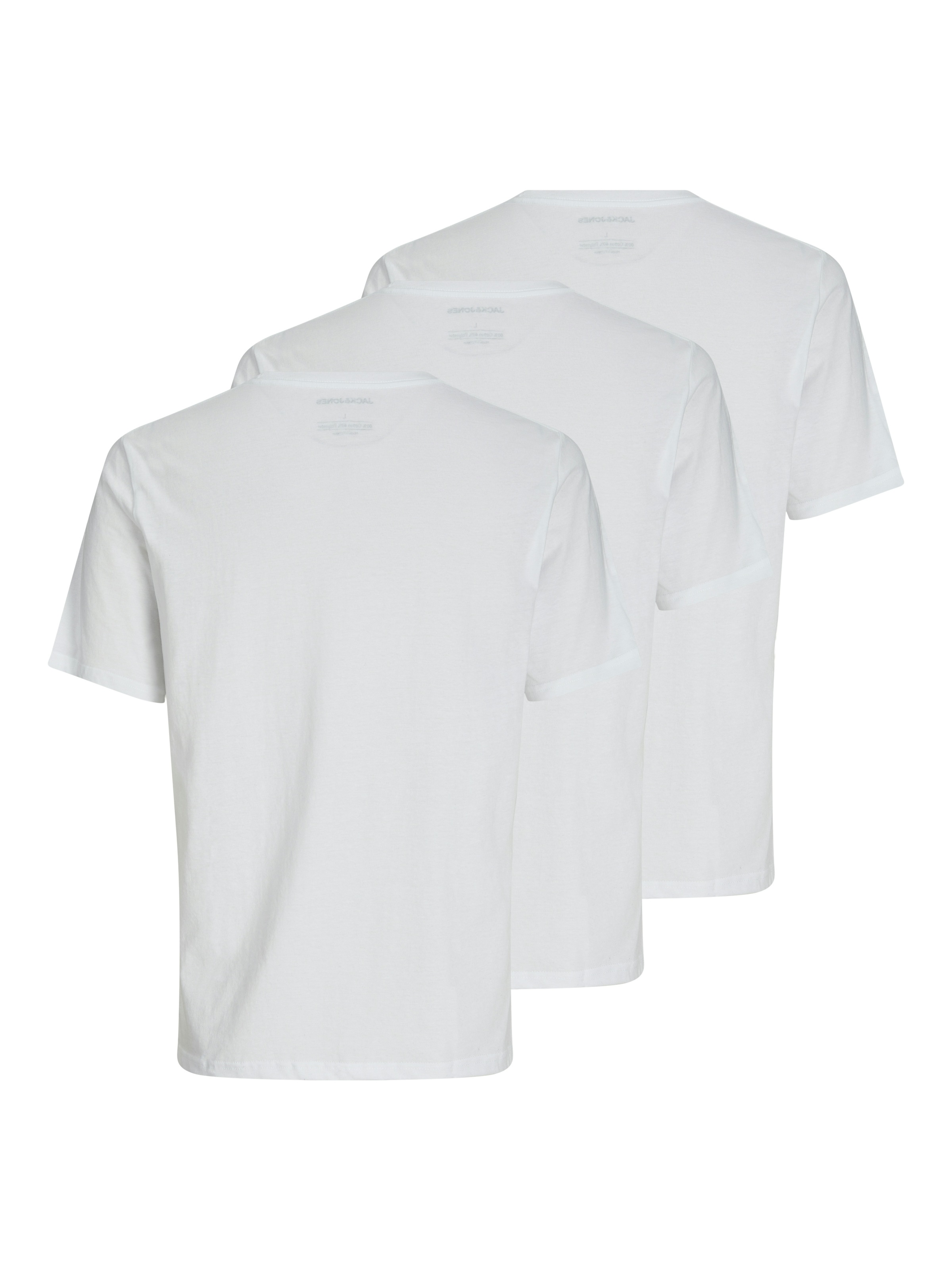 Jack & Jones Rundhalsshirt »JACUNDER TEE CREW NECK 3 PACK NOOS«, (Packung, 3 tlg.)