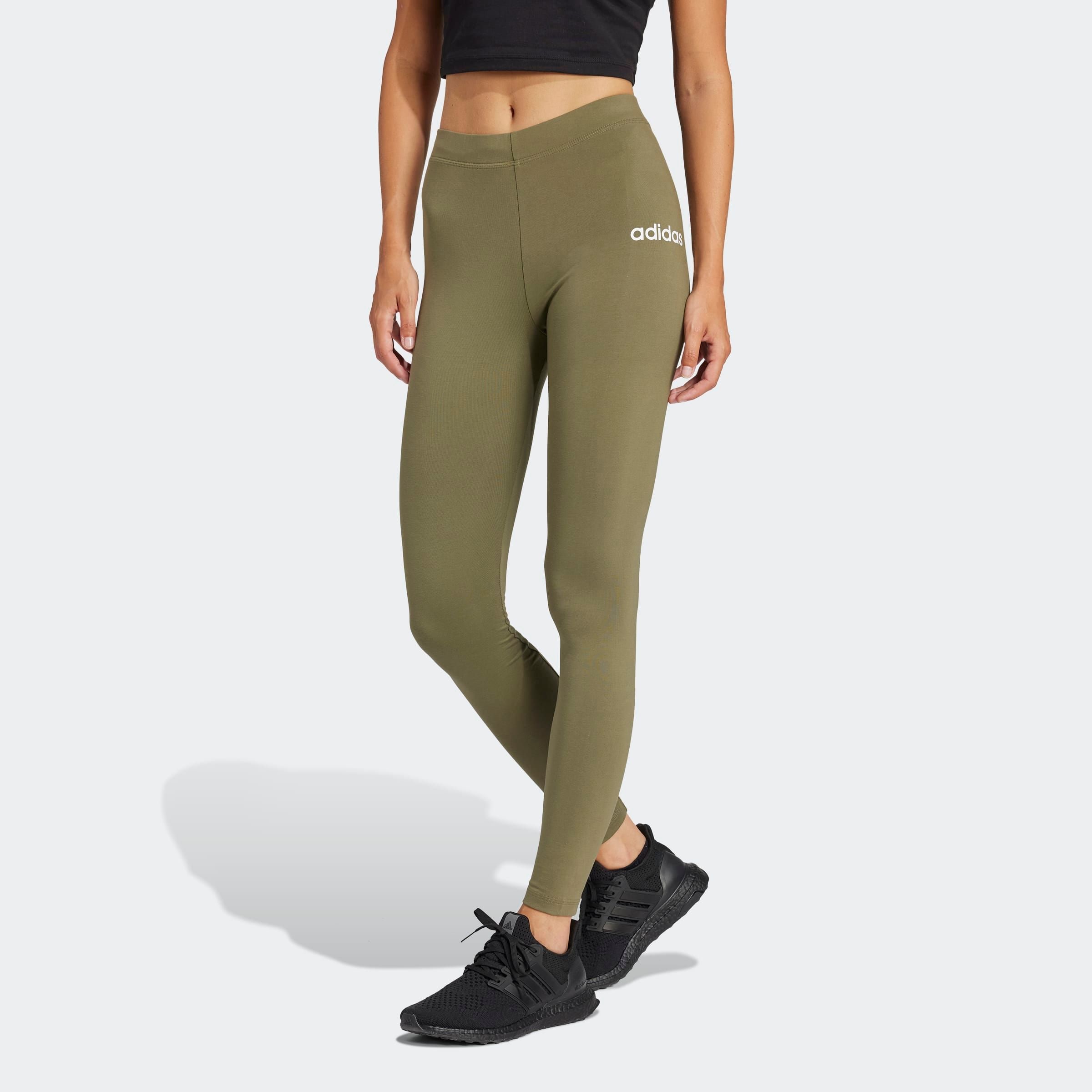 adidas Sportswear Leggings "ESSENTIALS LINEAR COTTON" aus Baumwollmaterial günstig online kaufen