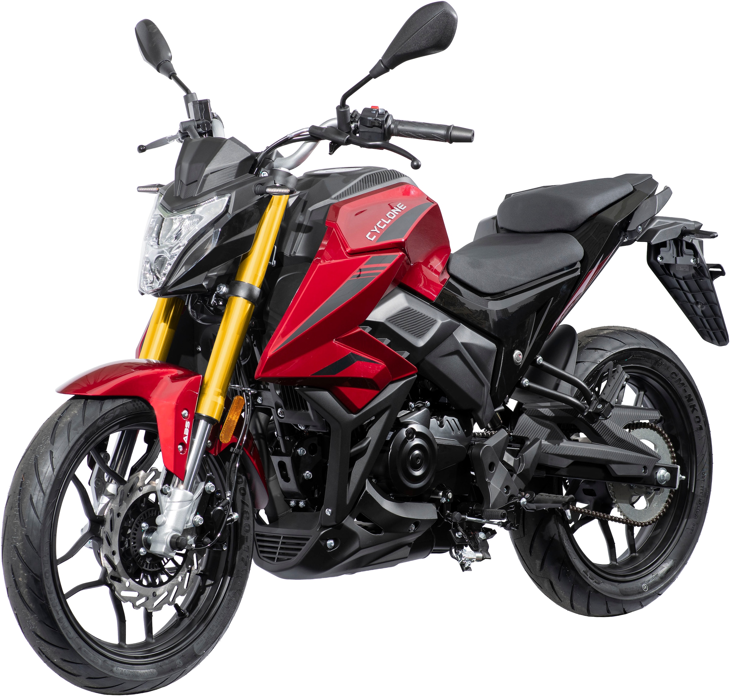 Cyclone Motorrad »Batllo5, 125, E5+, Naked« 124 cm³ 95 km/h Euro 5+ 15 11 kW, 15 PS, ABS, 125er Naked, digitales Cockpit
