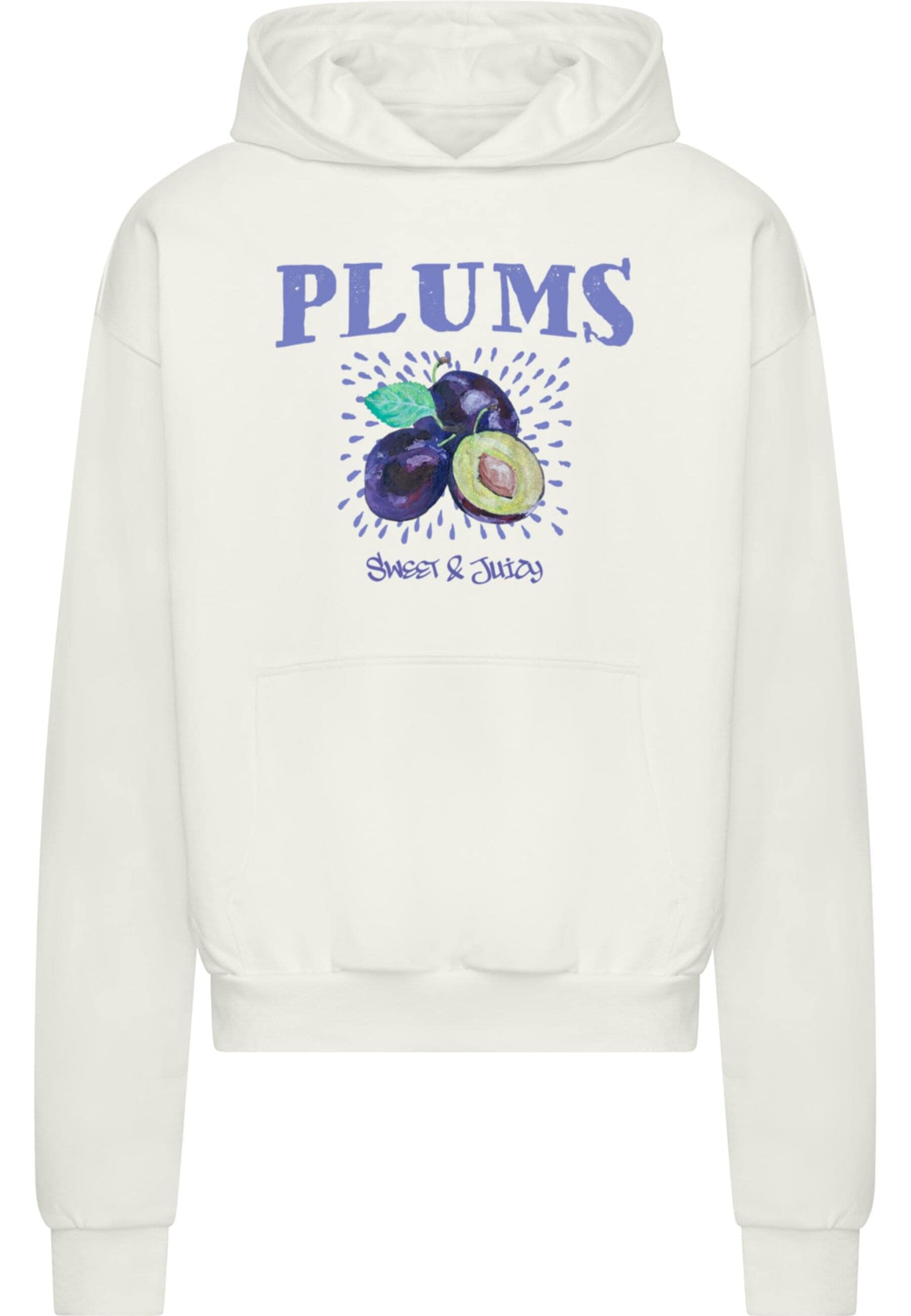 Merchcode Kapuzensweatshirt "Merchcode Plums Hoody" 1 Stk. tlg. günstig online kaufen