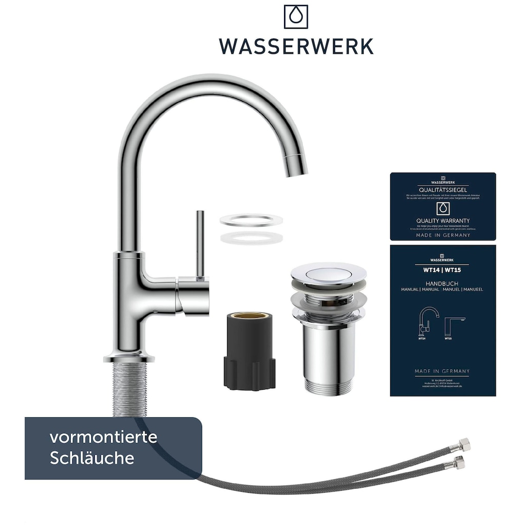 WASSERWERK Waschtischarmatur »WT 14«