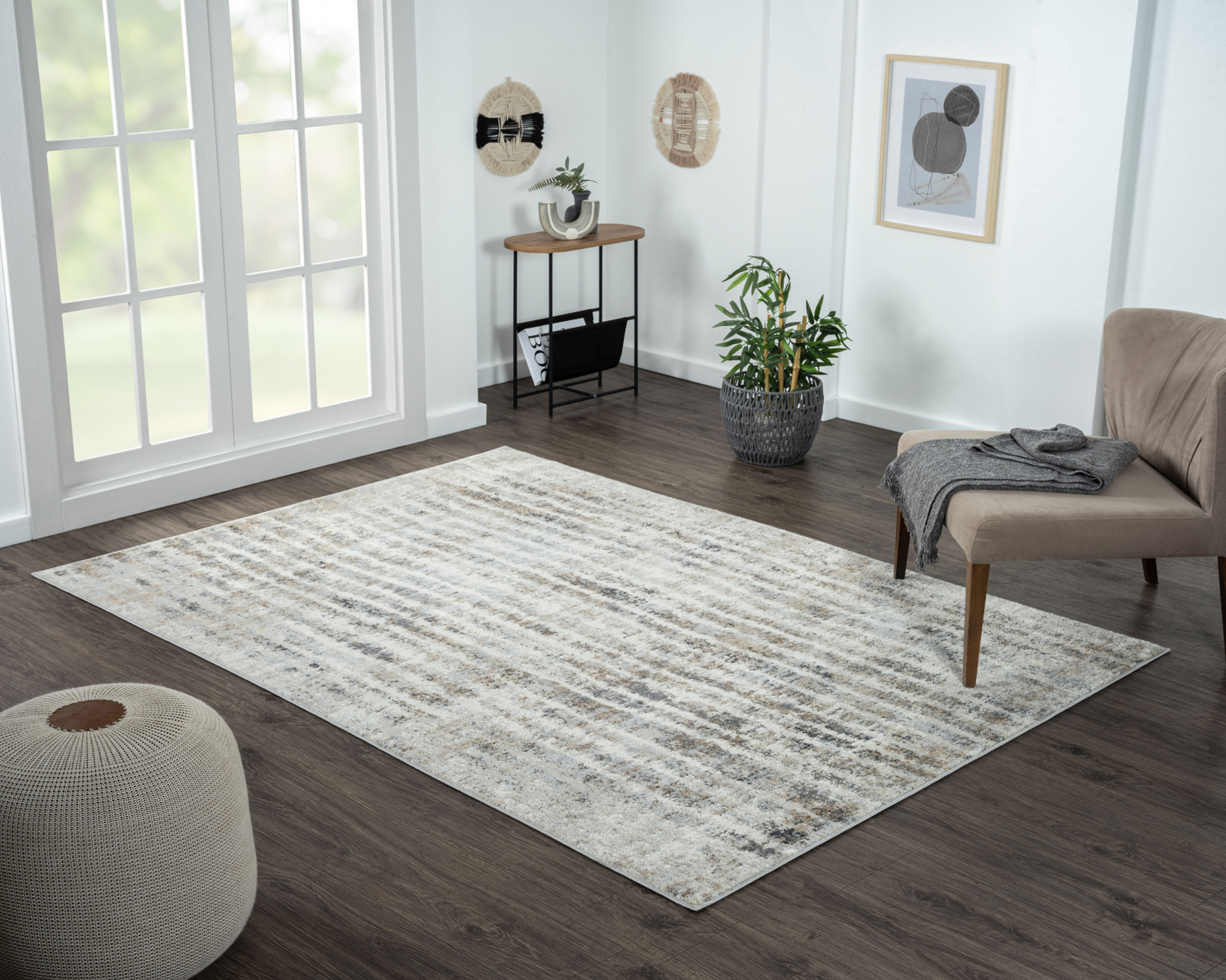 Myflair Möbel & Accessoires Teppich "My Soul" rechteckig 8 mm Höhe Kurzflor, Scandi-Design, besonders weich durch Microfaser