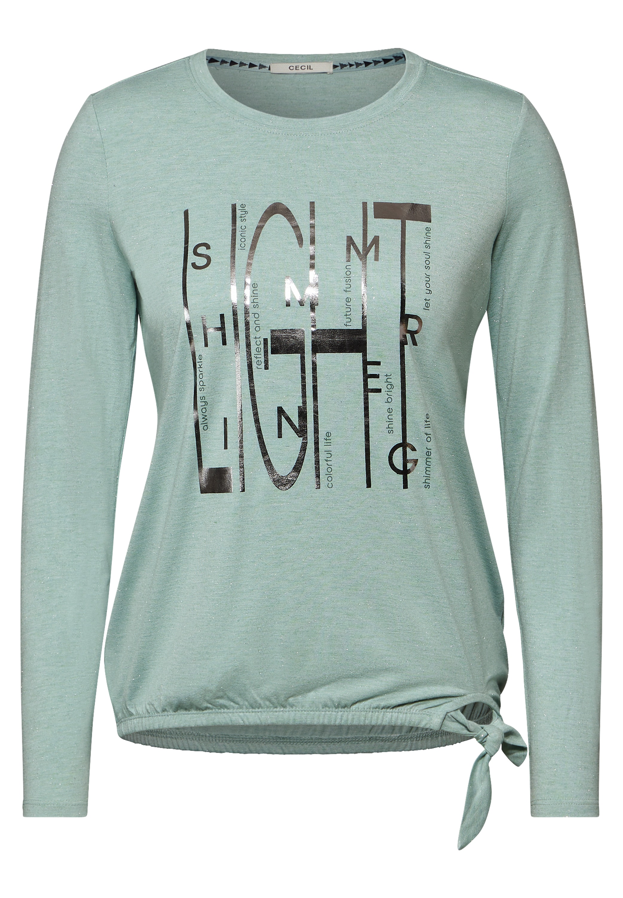 Cecil Langarmshirt, mit Rundhalsausschnitt