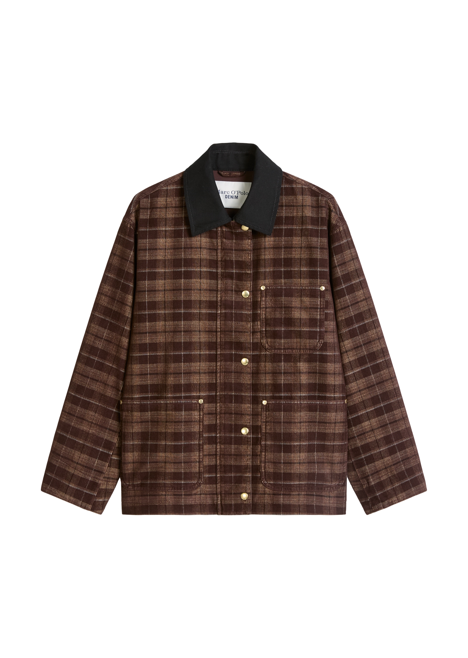 Marc O'Polo DENIM Outdoorjacke »aus reinem Organic Cotton« ohne Kapuze