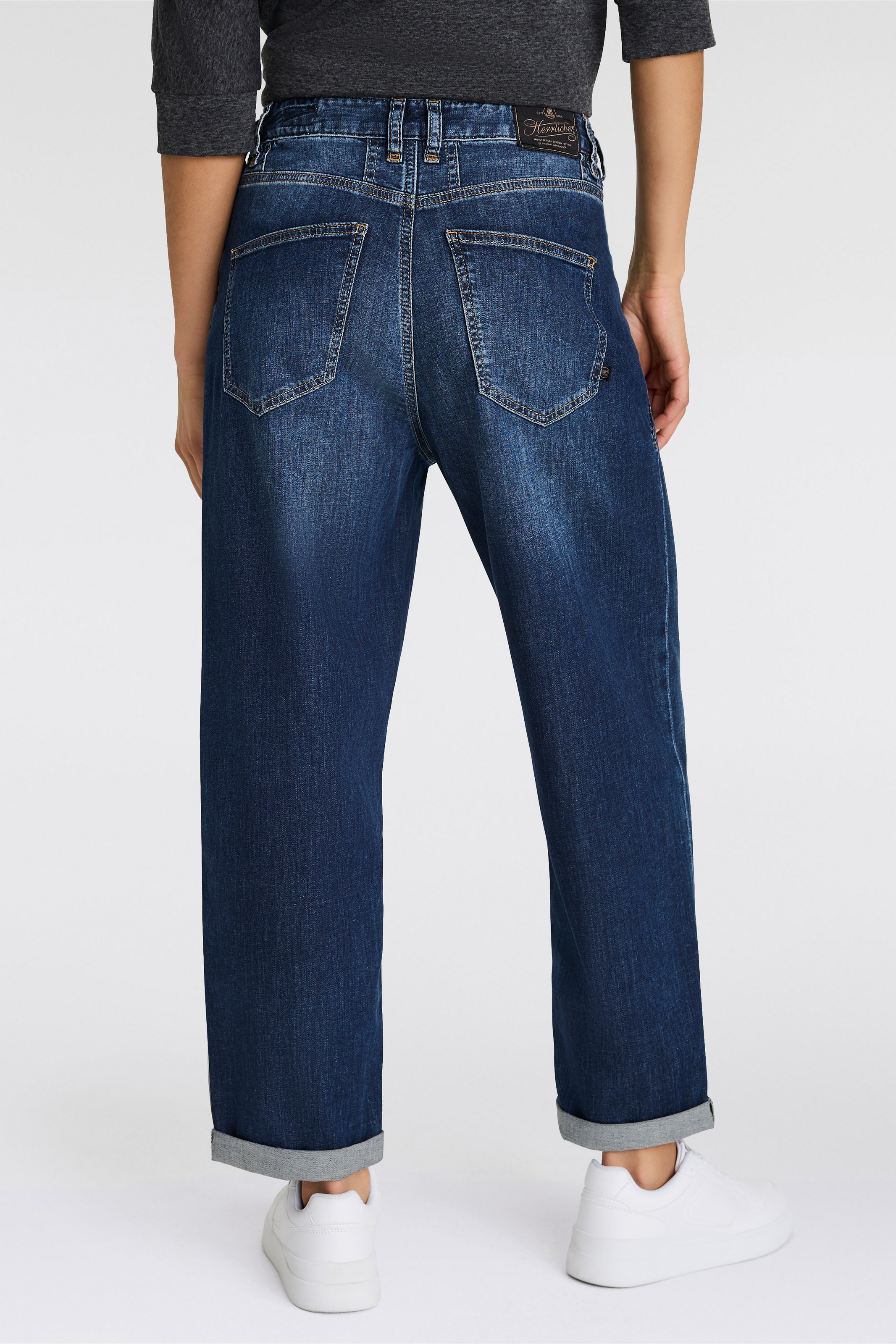 Herrlicher Straight-Jeans "Brooke Denim Light", krempelbar günstig online kaufen