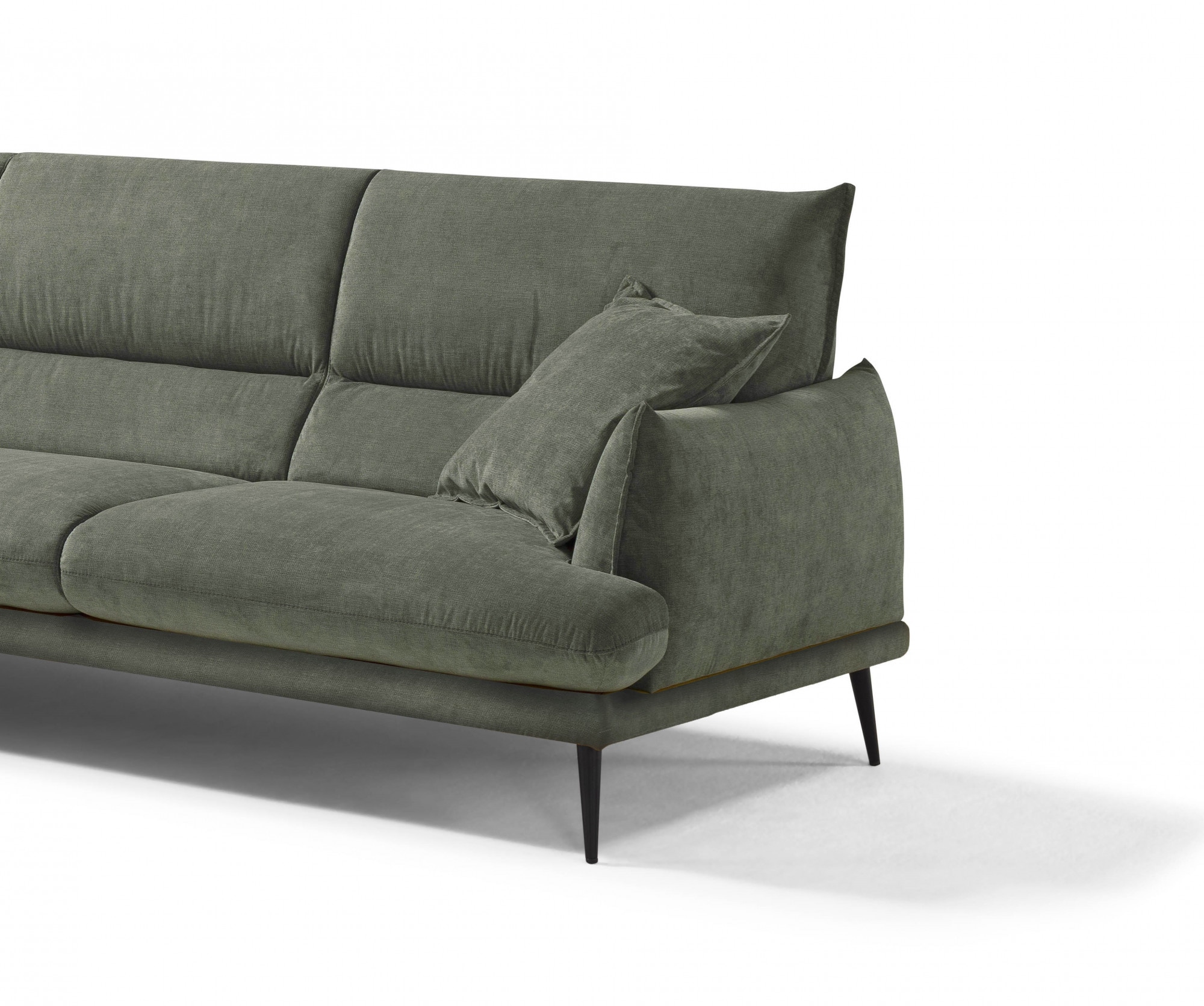 Thumbnail - Egoitaliano Ecksofa "FUNNY, hochwertiges & aktuelles Design, bequeme Rückenlehne, L-Form" hochwertiger Sitzkomfort, L-Fo...