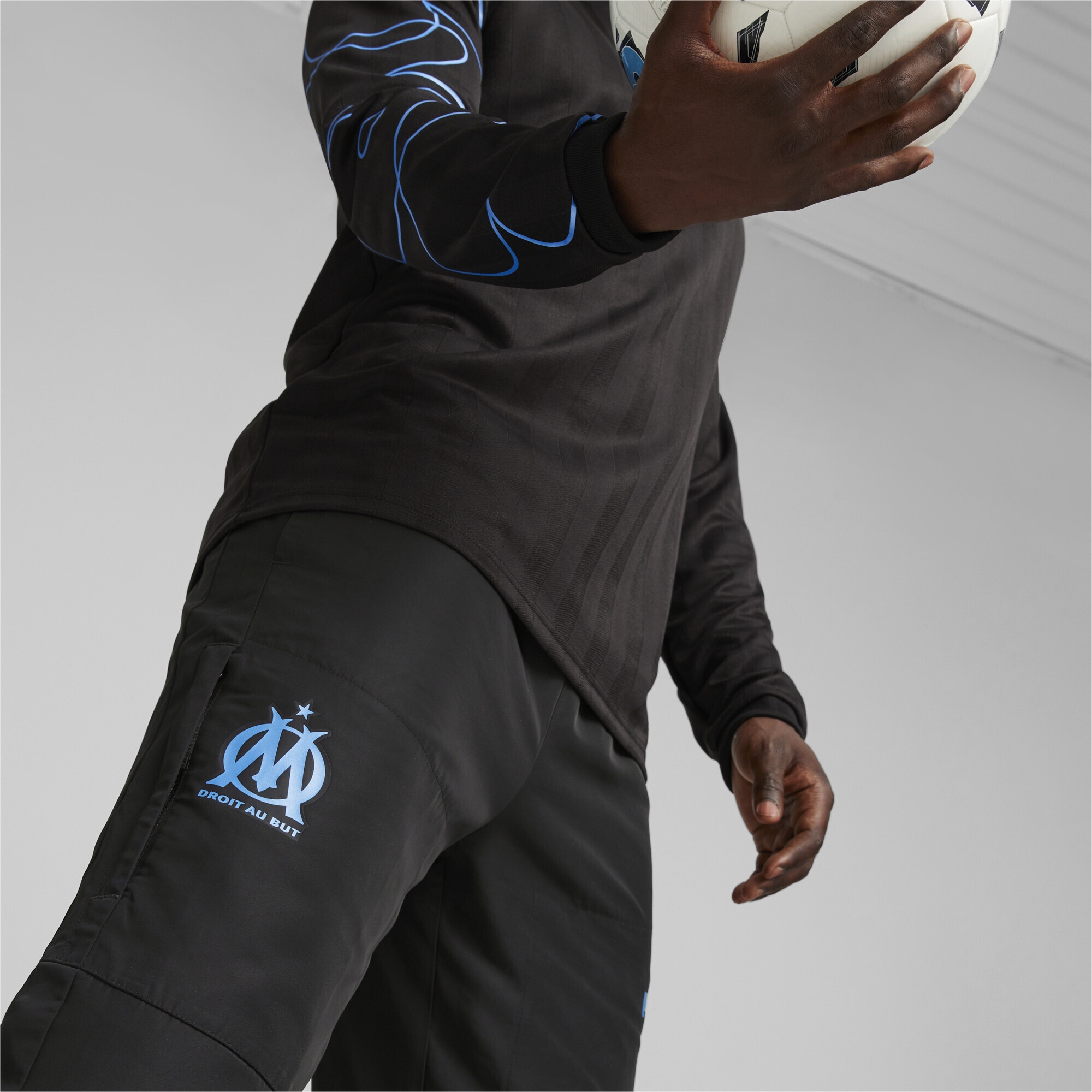 PUMA Sporthose »Olympique de Marseille FtblStatement Trainingshose Herren«