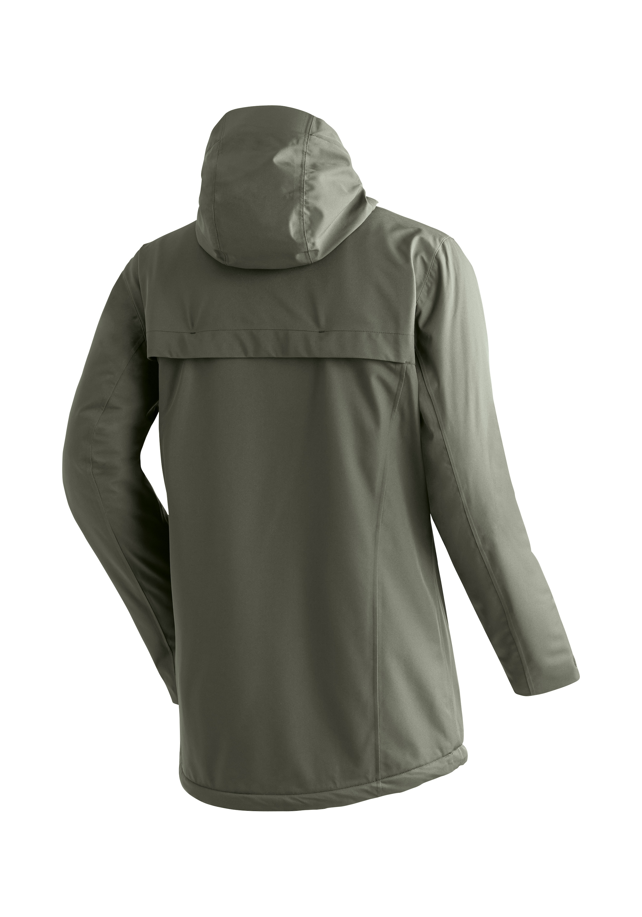 Maier Sports Winterjacke »Peyor long« warme Herren Regenjacke, wattierter Parka, wasserdicht + atmungsaktiv