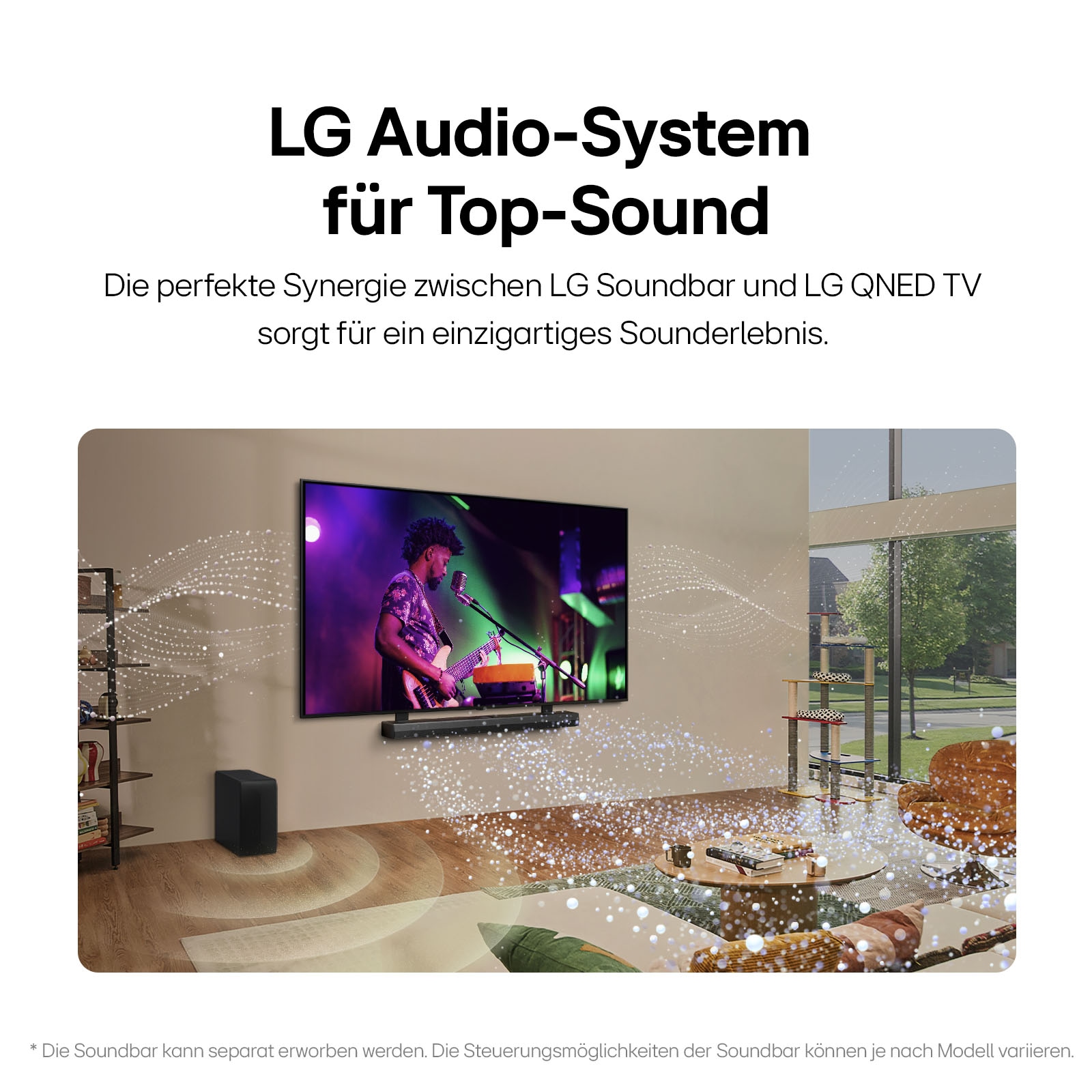 LG QNED-Fernseher, 189 cm/75 Zoll, 8K, Smart-TV