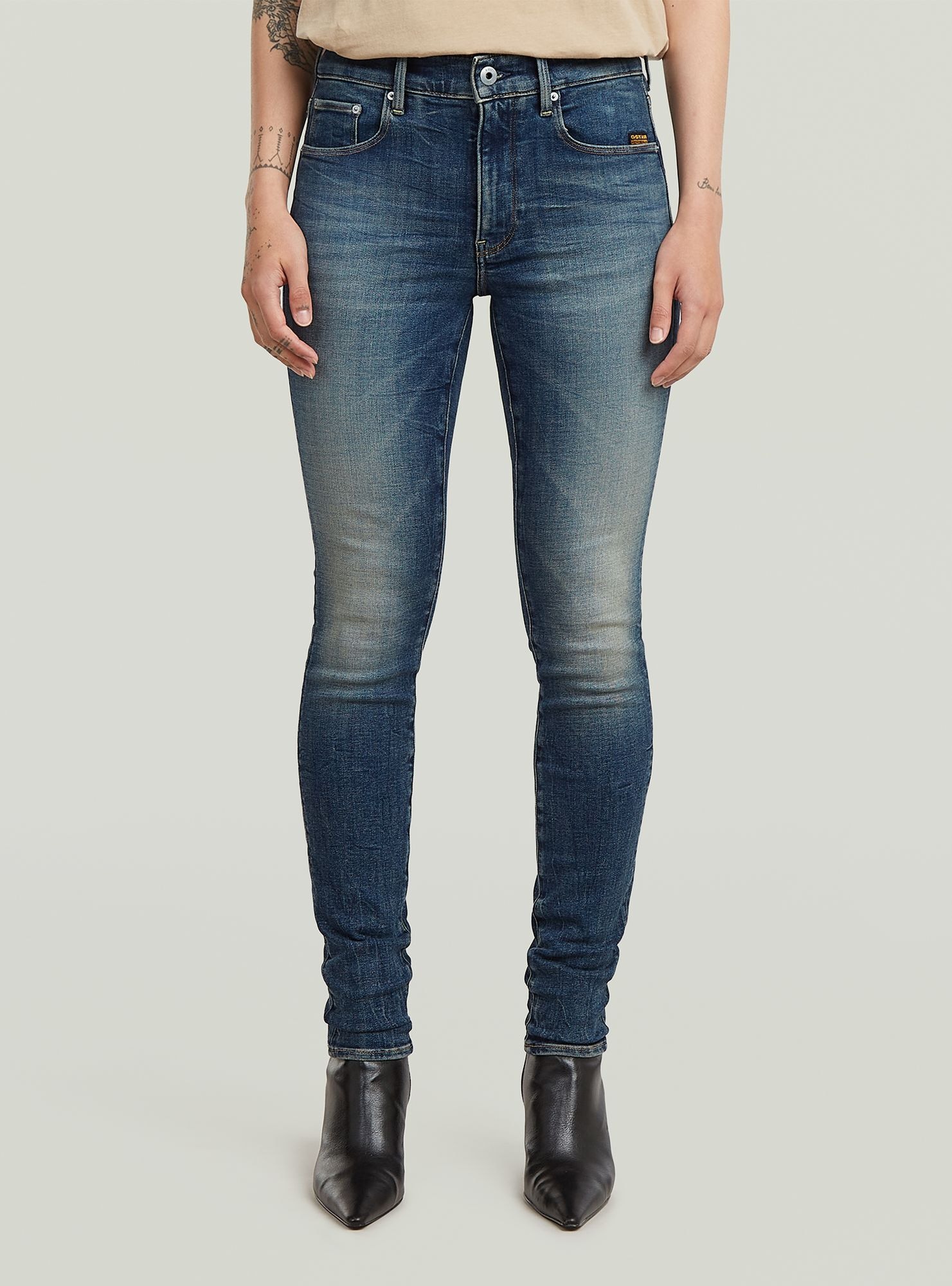 G-STAR 5-Pocket-Jeans "3301 Skinny Jeans" günstig online kaufen