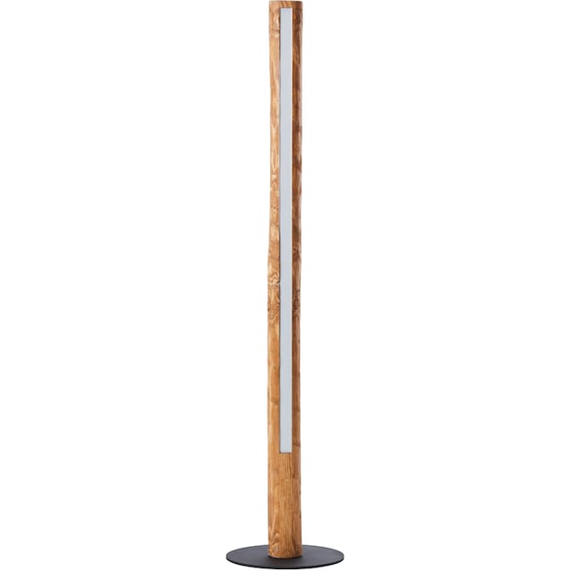 Brilliant LED Stehlampe »Odun«, 1 flammig-flammig, H 141 cm, dimmbar, 2900  lm, warmweiß, Holz/Metall, kiefer gebeizt | BAUR
