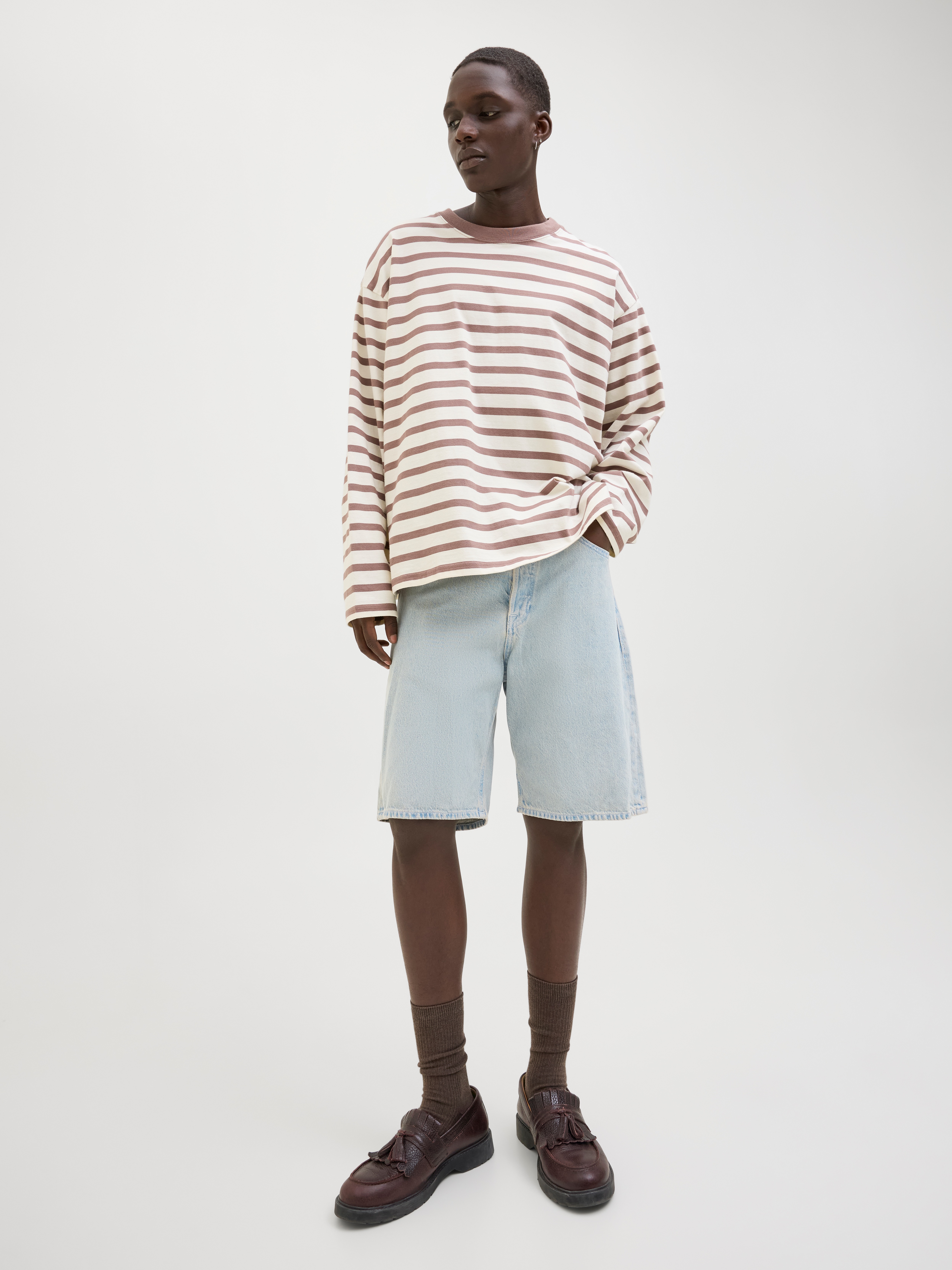 Thumbnail - Jack & Jones Relaxshorts "JJIALEX JJORIGINAL SHORTS SBD 300 SN", im Five-Pocket Style