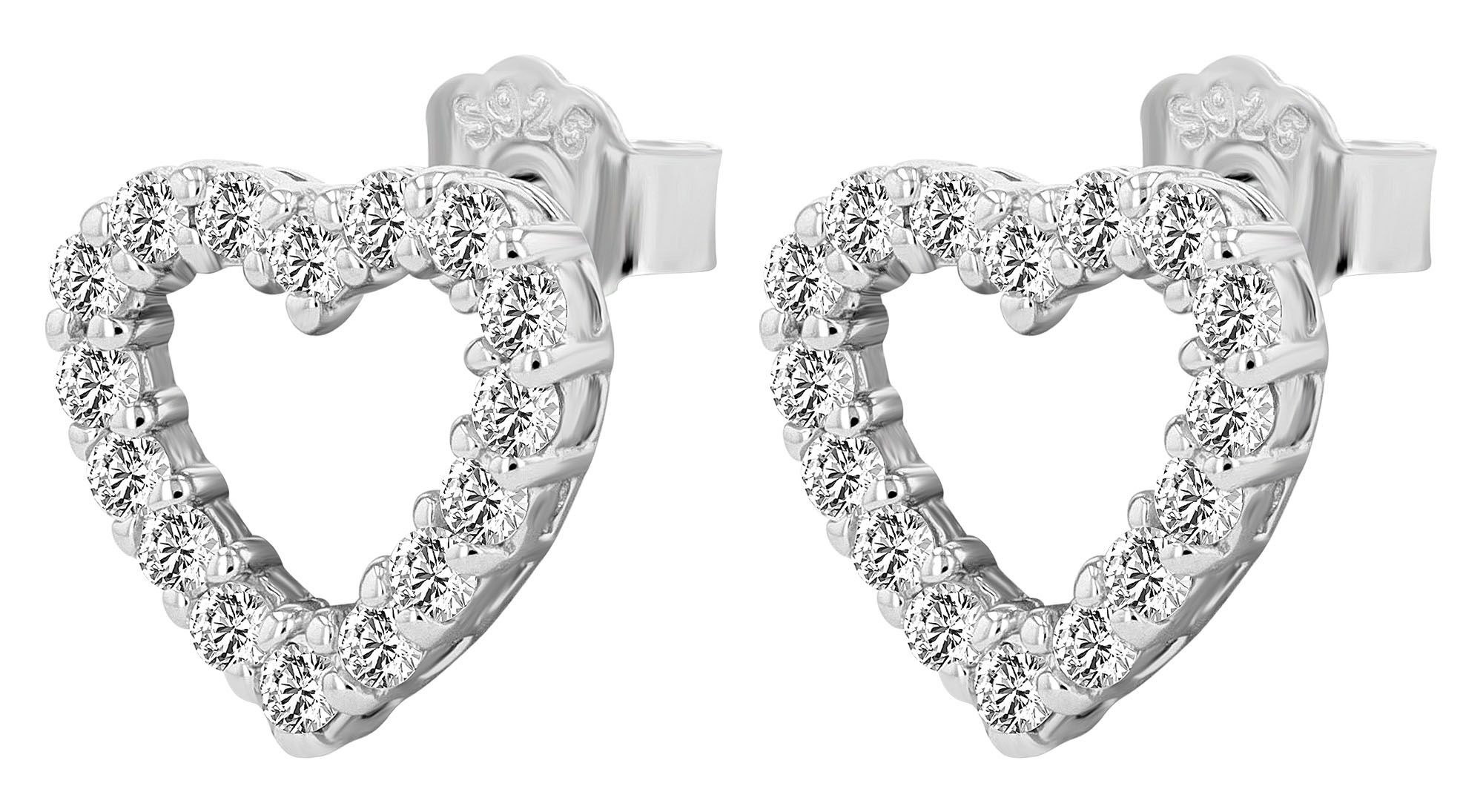 Adelia´s Paar Ohrhänger "Damen Ohrringe – Ohrstecker aus 925 Silber" Ideal günstig online kaufen