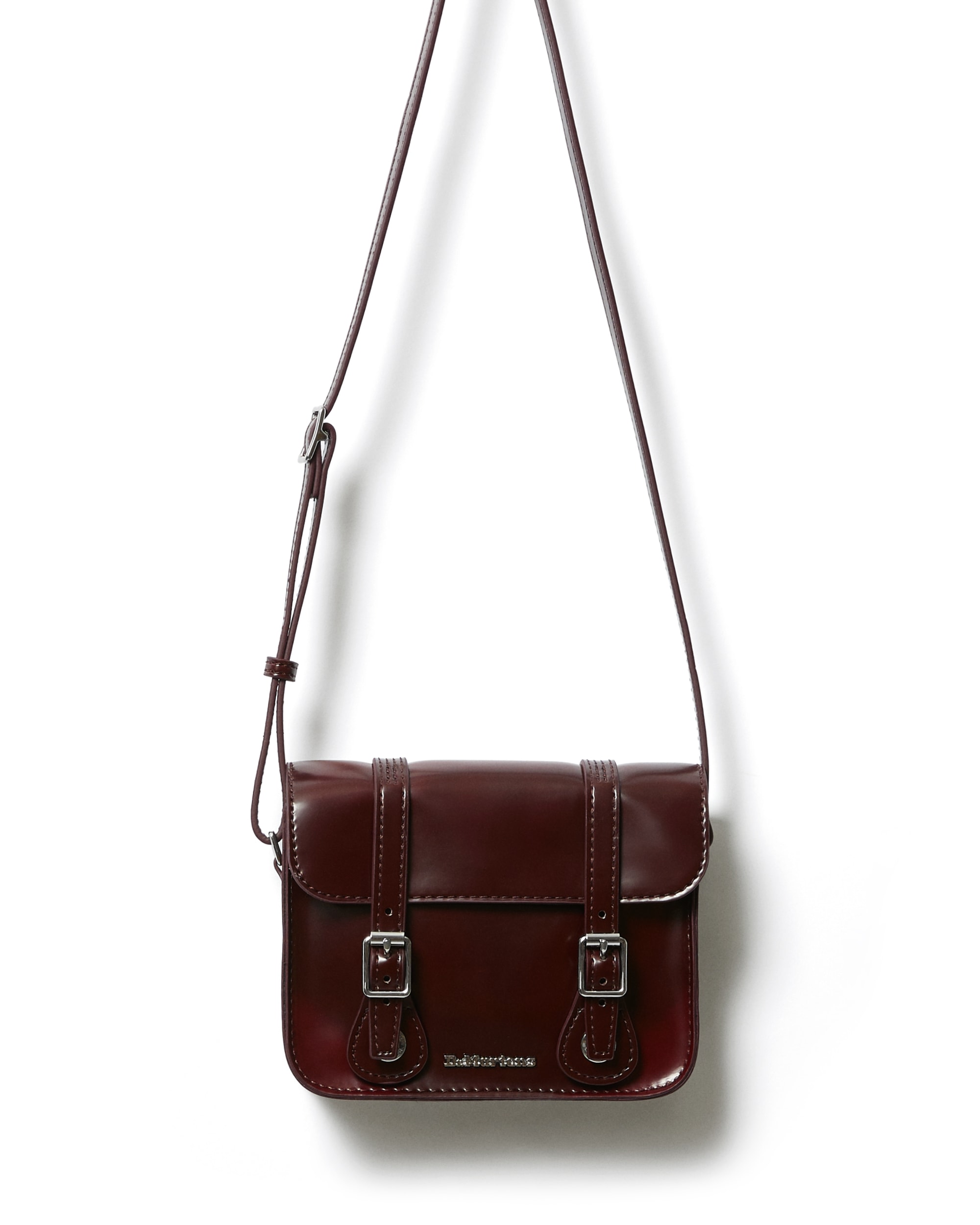 DR. MARTENS Satchel 7" Satchel Bag, Schultertasche mit Schnallenverschlüssen