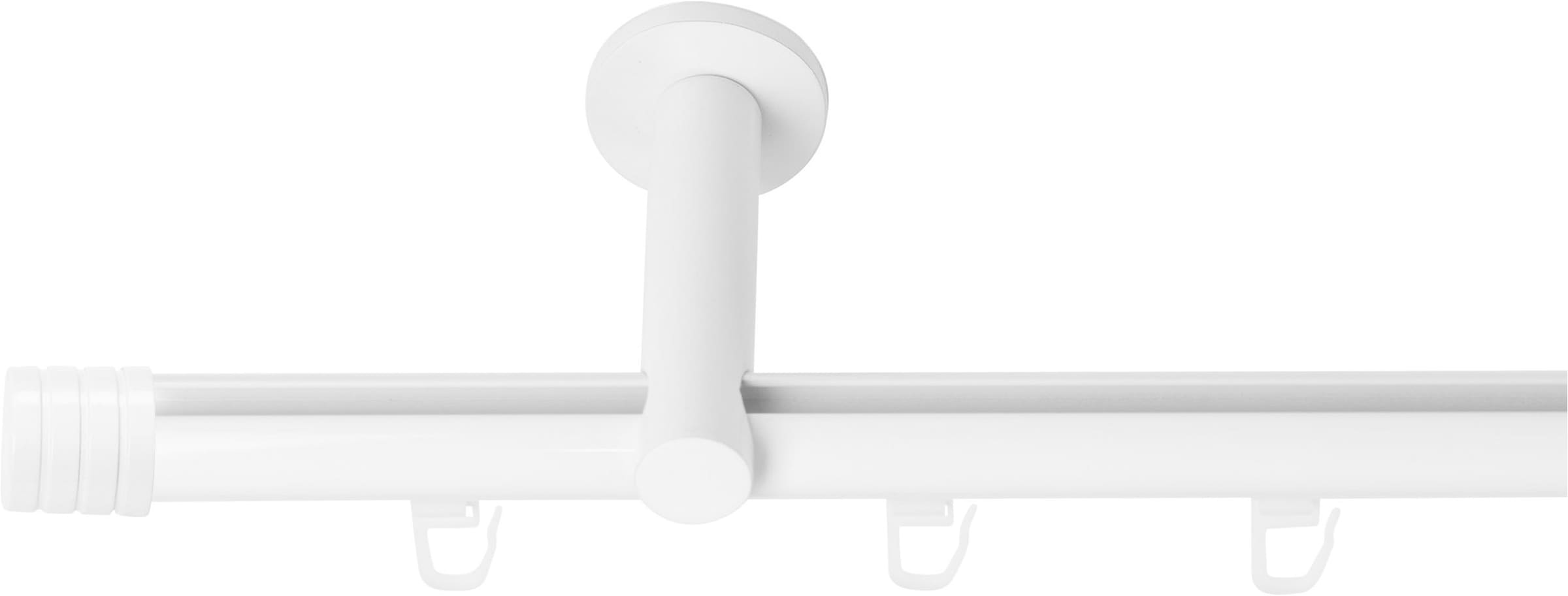 SN DECO GROUP Gardinenstange Ø 19 mm 1 läufig-läufig Fixmaß;kürzbar