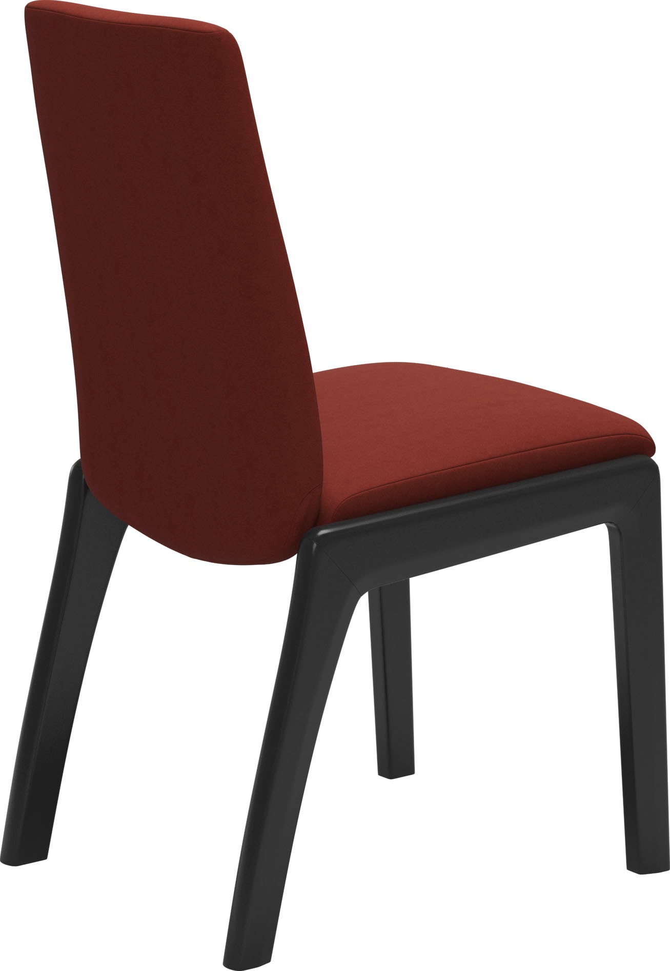 Stressless® Polsterstuhl »Laurel« () Low Back, Größe M, mit abgerundeten Beinen in Schwarz