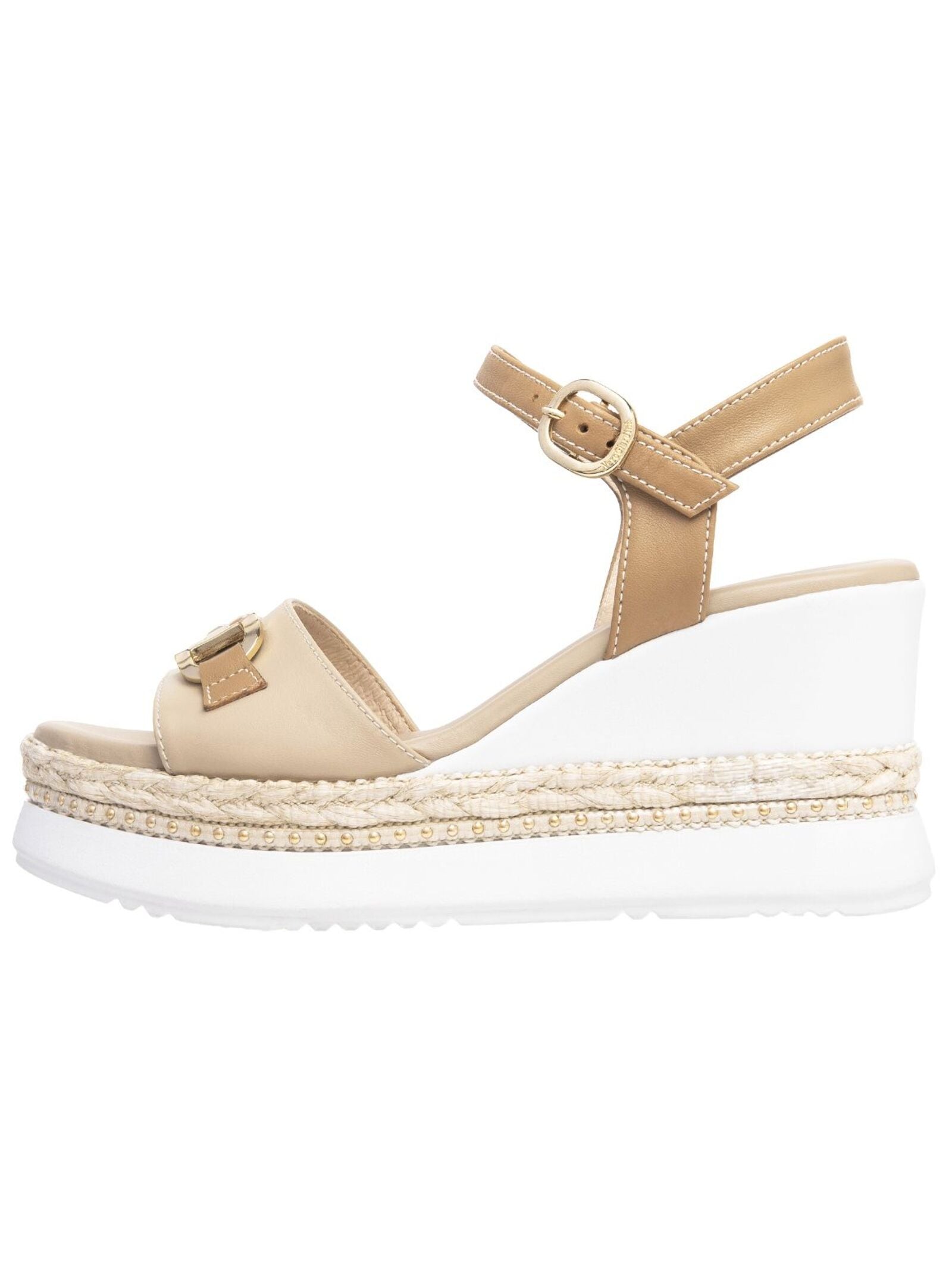 Nero Giardini Keilsandalette »Nero Giardini Sandalen Leder«
