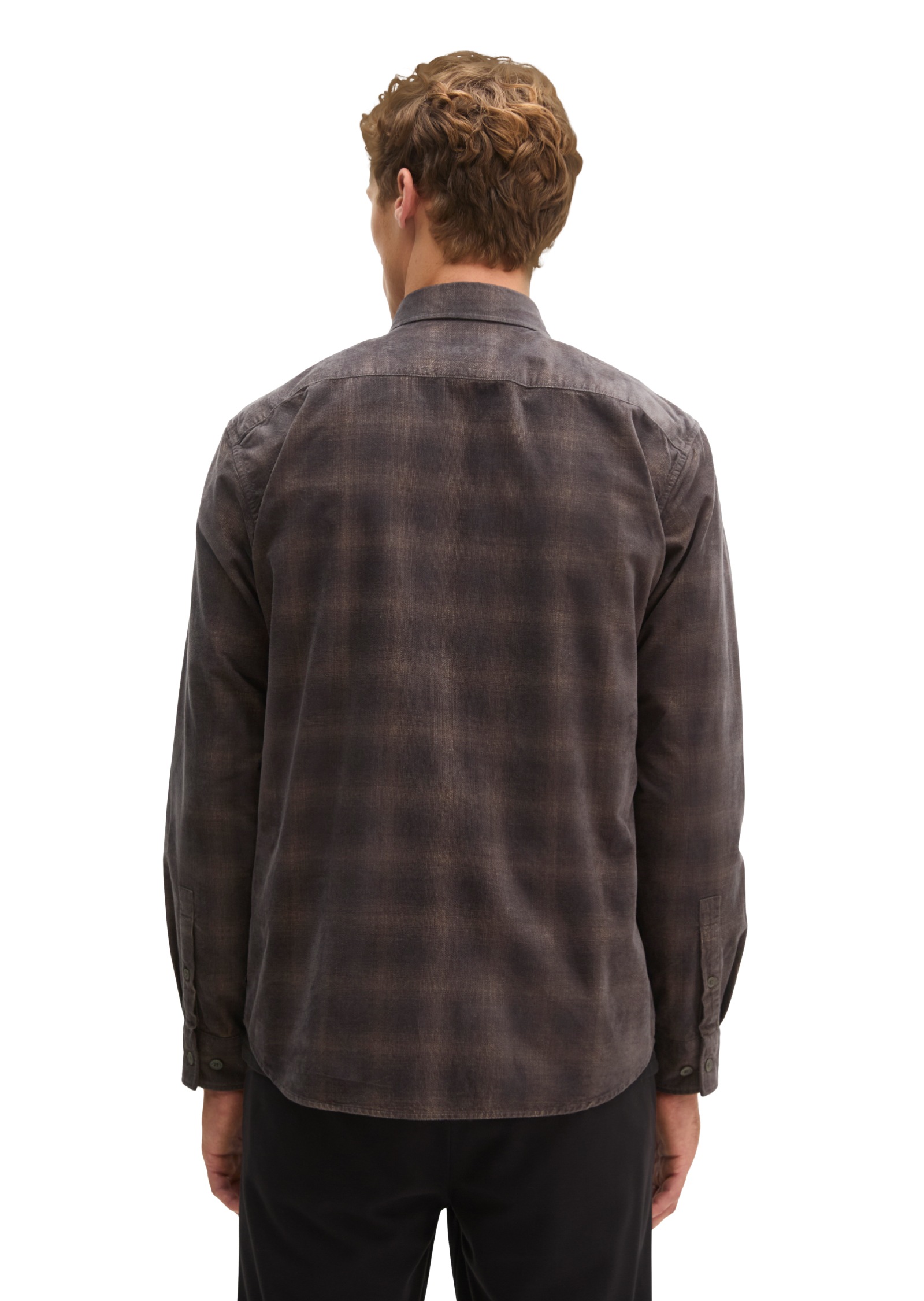 Marc O'Polo Langarmhemd »aus samtigen Bio-Baumwoll-Twill«