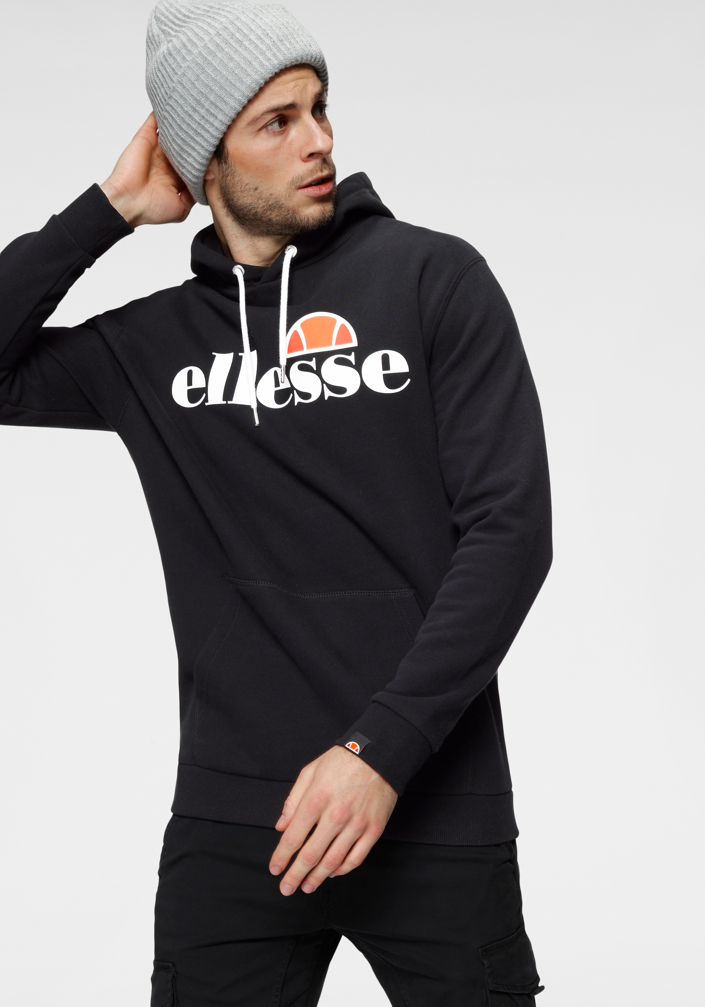 Ellesse Kapuzensweatshirt "SL GOTTERO OH HOODY", mit Kapuze, Langarm, hüftlang