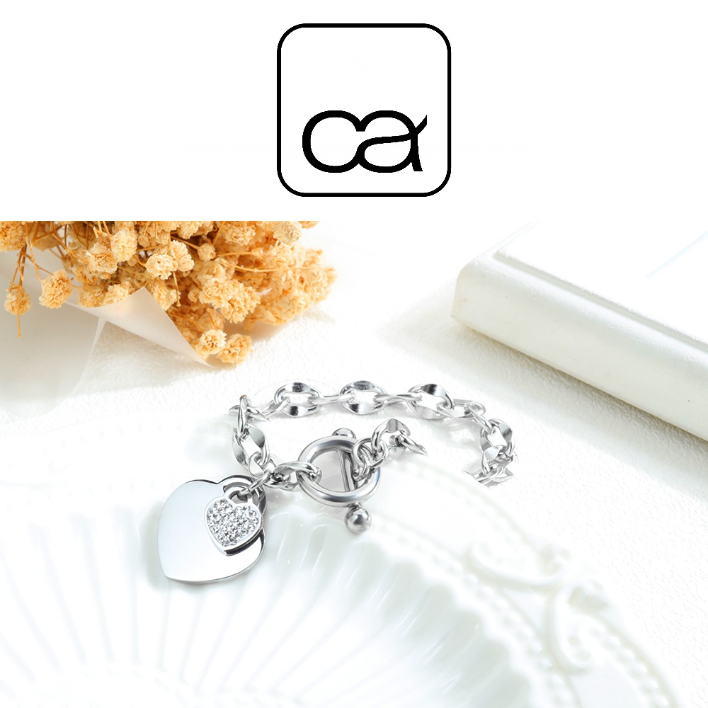 COLLEZIONE ALESSANDRO Armband "Strassherz" günstig online kaufen