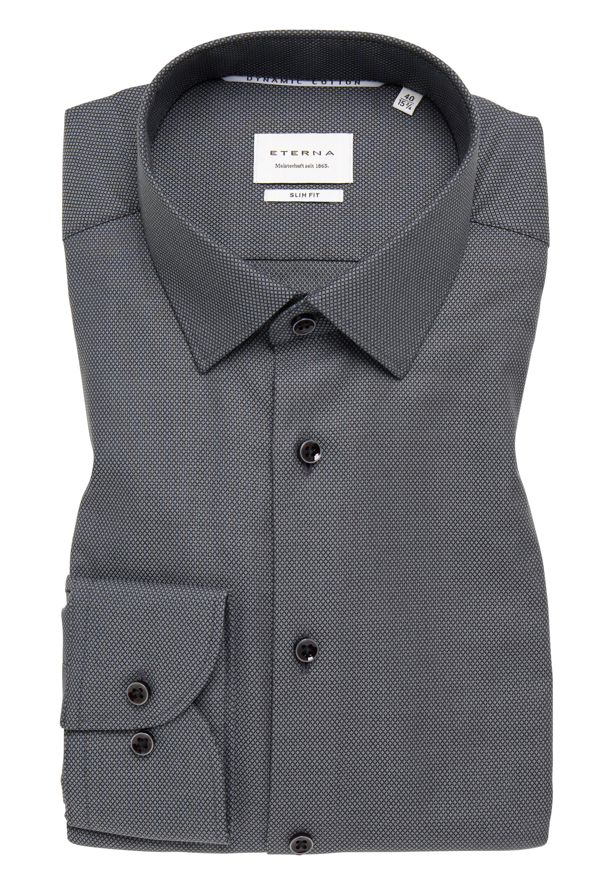 Eterna Langarmhemd »SLIM FIT«, NON IRON (bügelfrei)