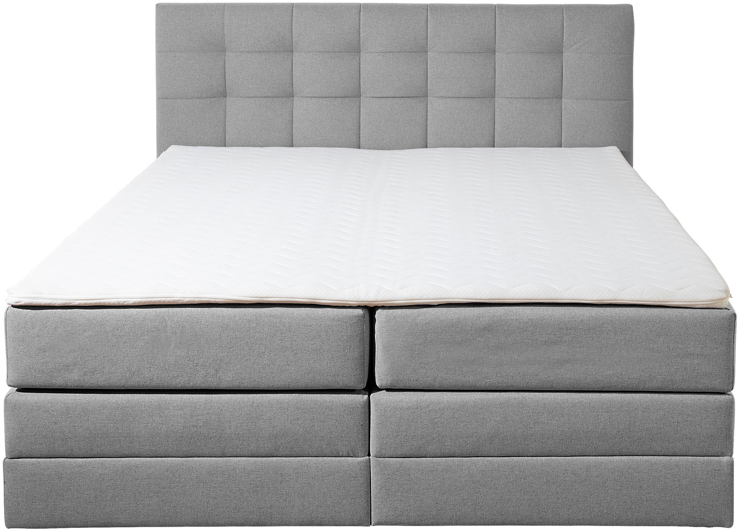 Thumbnail - Home affaire Boxspringbett "Ethan" inkl. Topper und geräumigen Bettkasten erhältlich in H2, H3 und H4