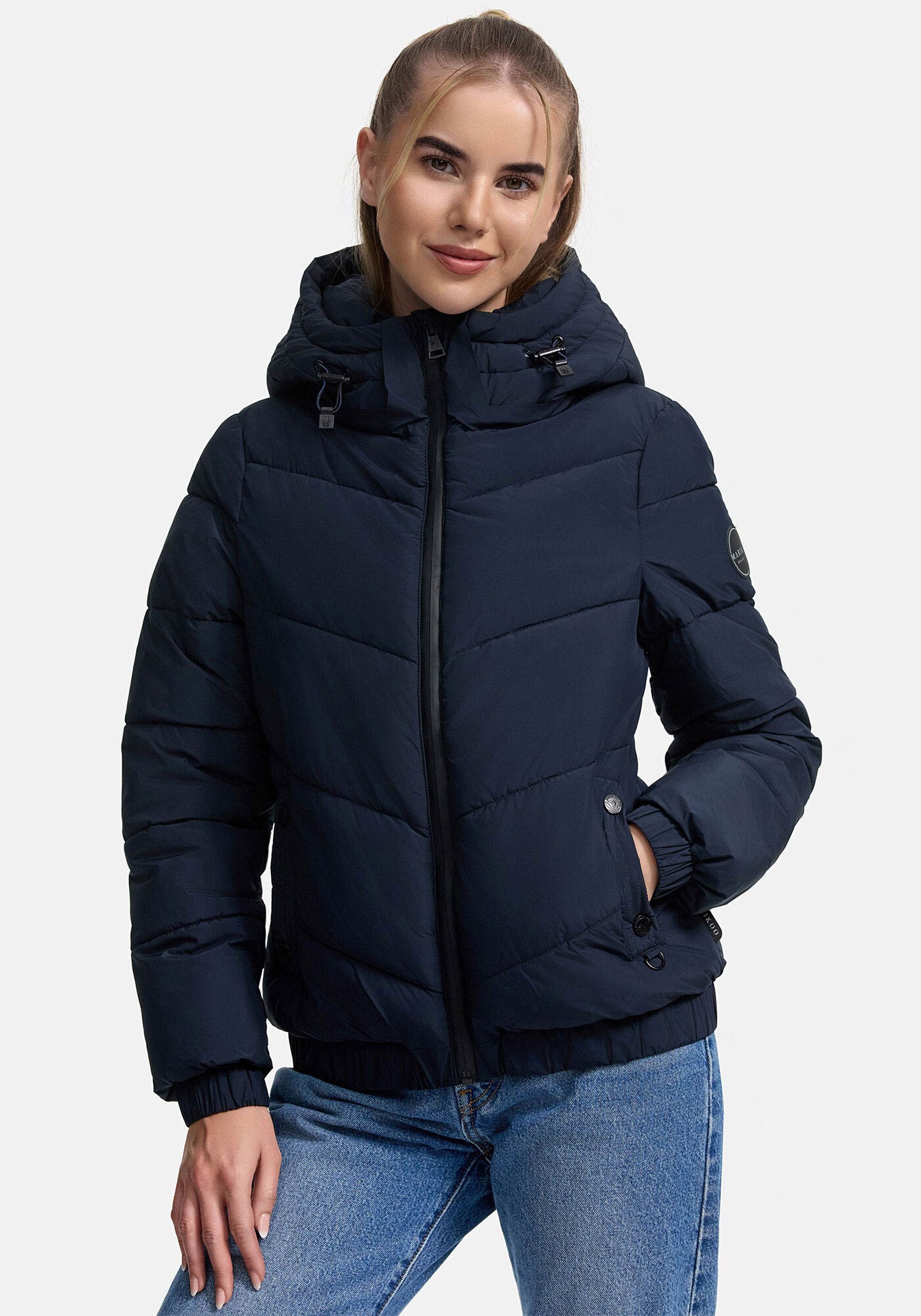 Marikoo Winterjacke "Nayanaa", mit abnehmbarer Kapuze