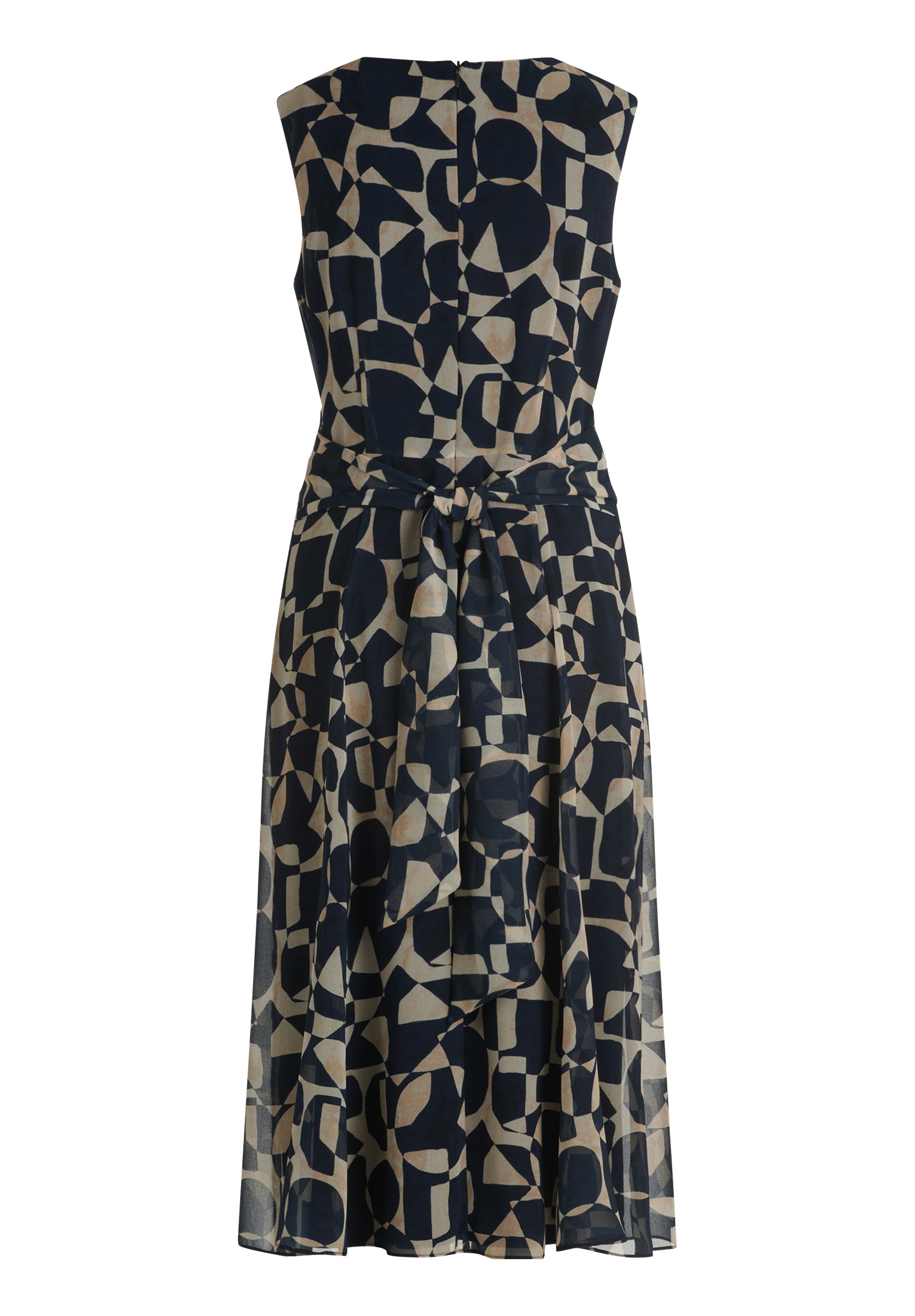 Betty&Co Chiffonkleid »Damen ohne Arm« Ohne Tasche