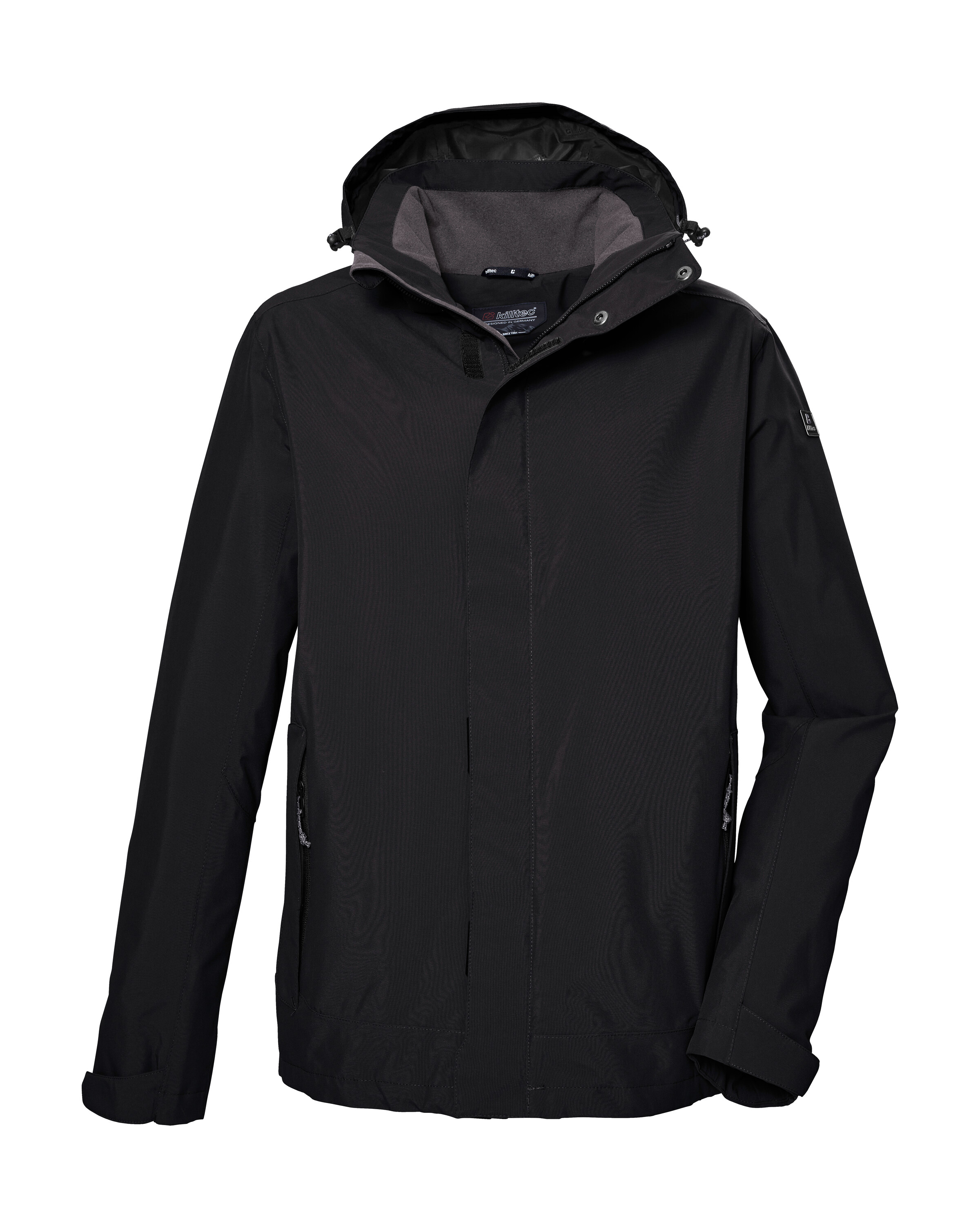 Killtec Outdoorjacke "KOS 183 KG MN JCKT" Wind- und wasserdichte Funktionsjacke mit abzippbarer Kapuze