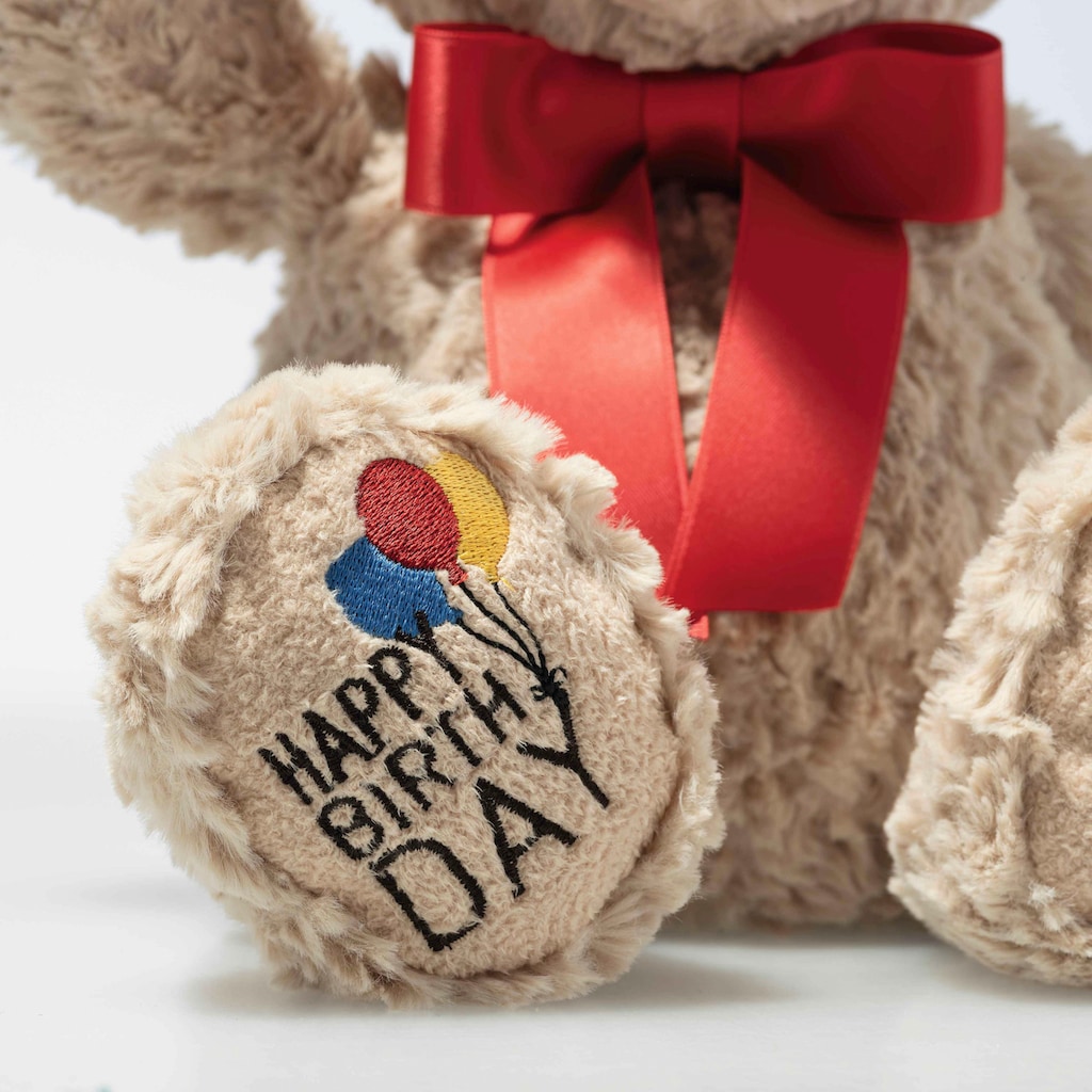 Steiff Kuscheltier »Soft Cuddly Friends Jimmy Teddybär – Happy Birthday«