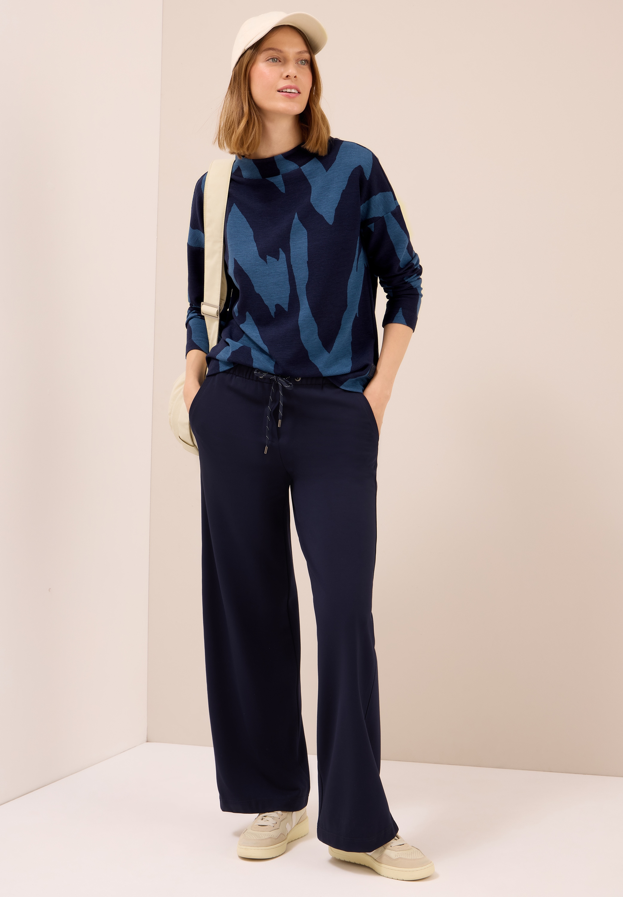 Cecil Sweatshirt, mit All-Over Print