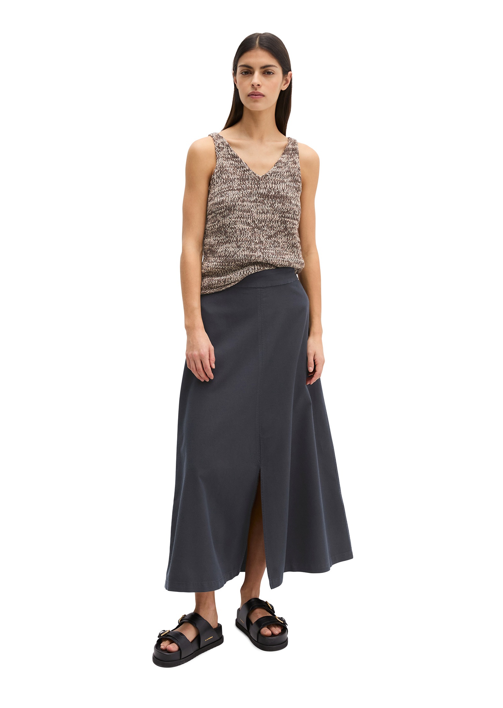 Marc O'Polo Webrock »aus Bio-Baumwolle-Lyocell-Leinen-Mix«