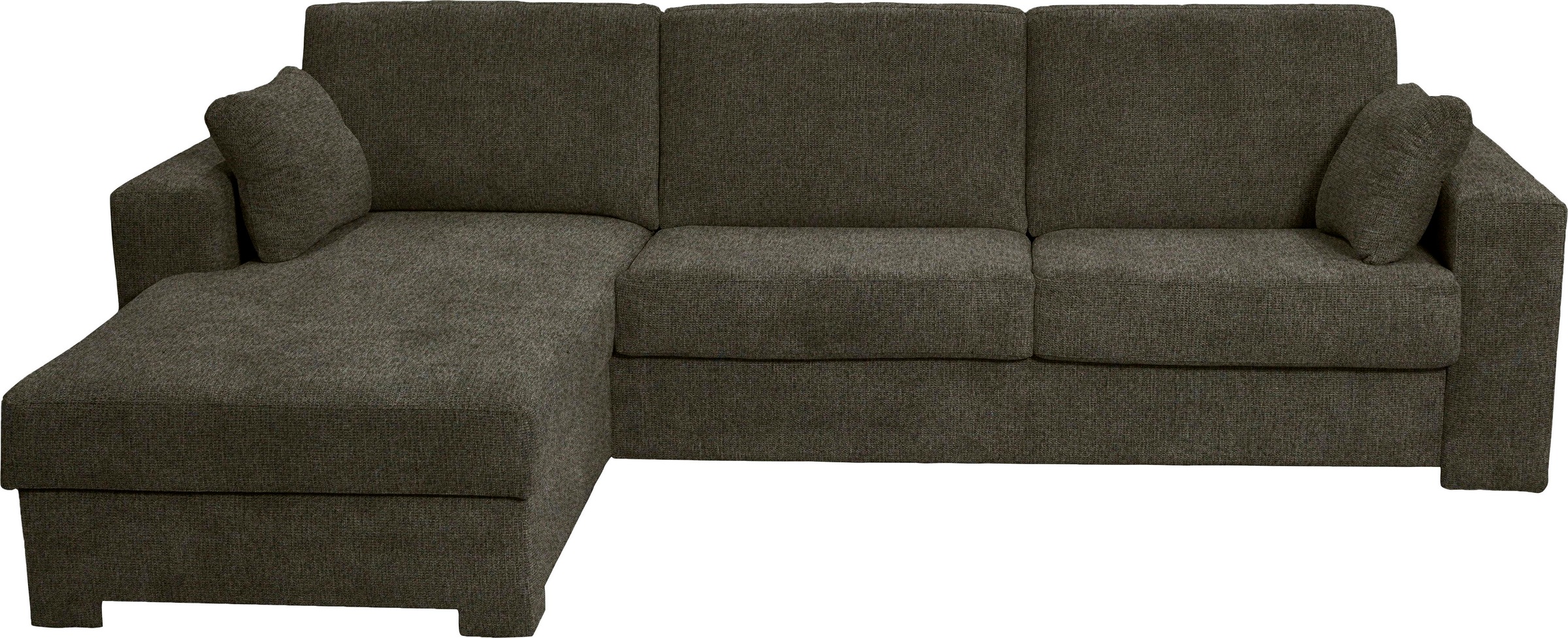Home affaire Ecksofa Roma "L" Dauerschlaffunktion, mit Unterfederung, Matratzenhöhe 14cm, Liegemaße ca 163x198 cm, L-Form