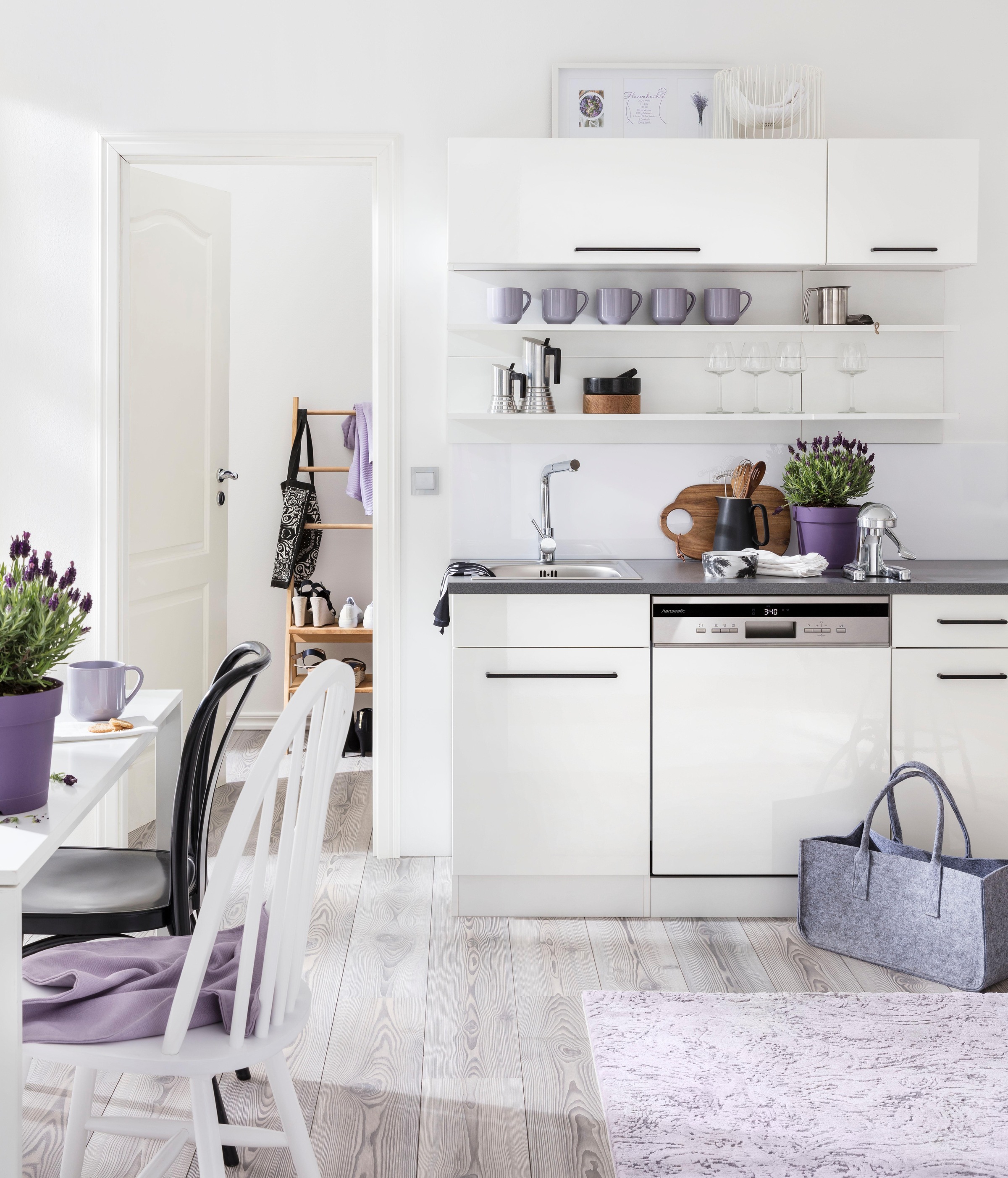 KOCHSTATION "KS-Tulsa" 110 cm breit, inkl. Tür/Sockel für Einbaugeschirrspü günstig online kaufen