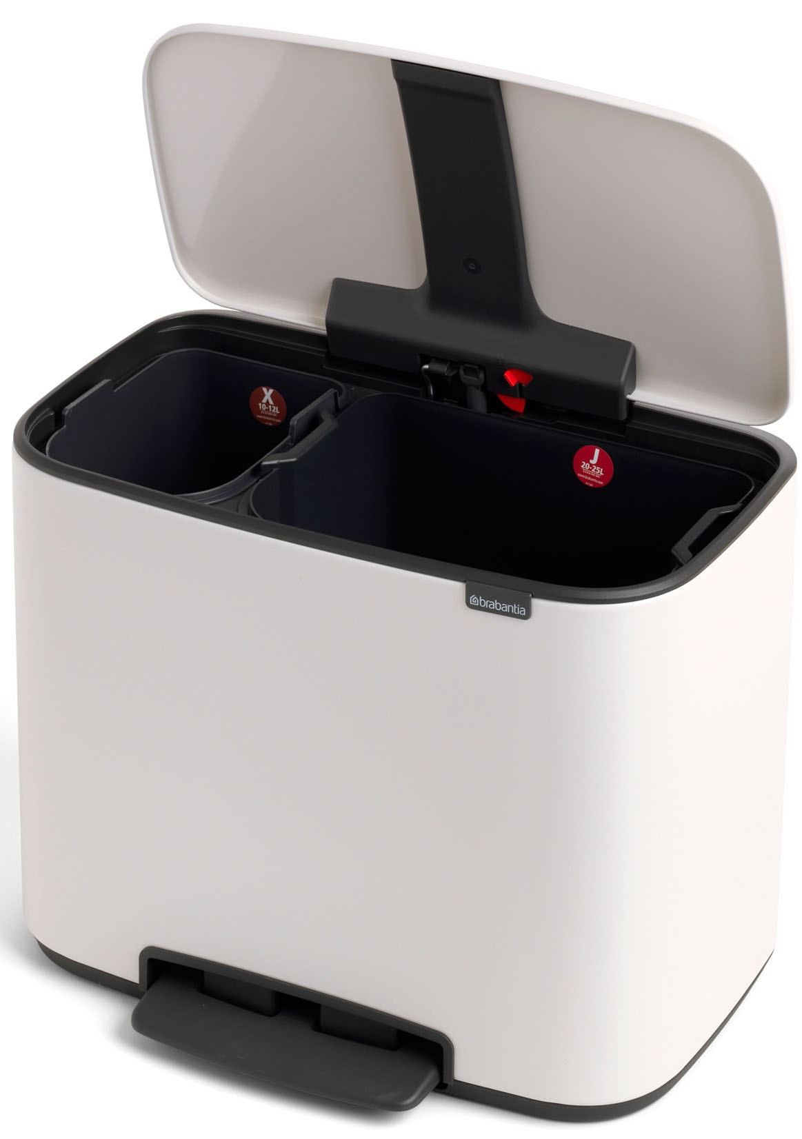 Brabantia Mülleimer »Bo Treteimer, 11 + 23L«, sanft schließender Deckel, mit leichter Pedalbedienung