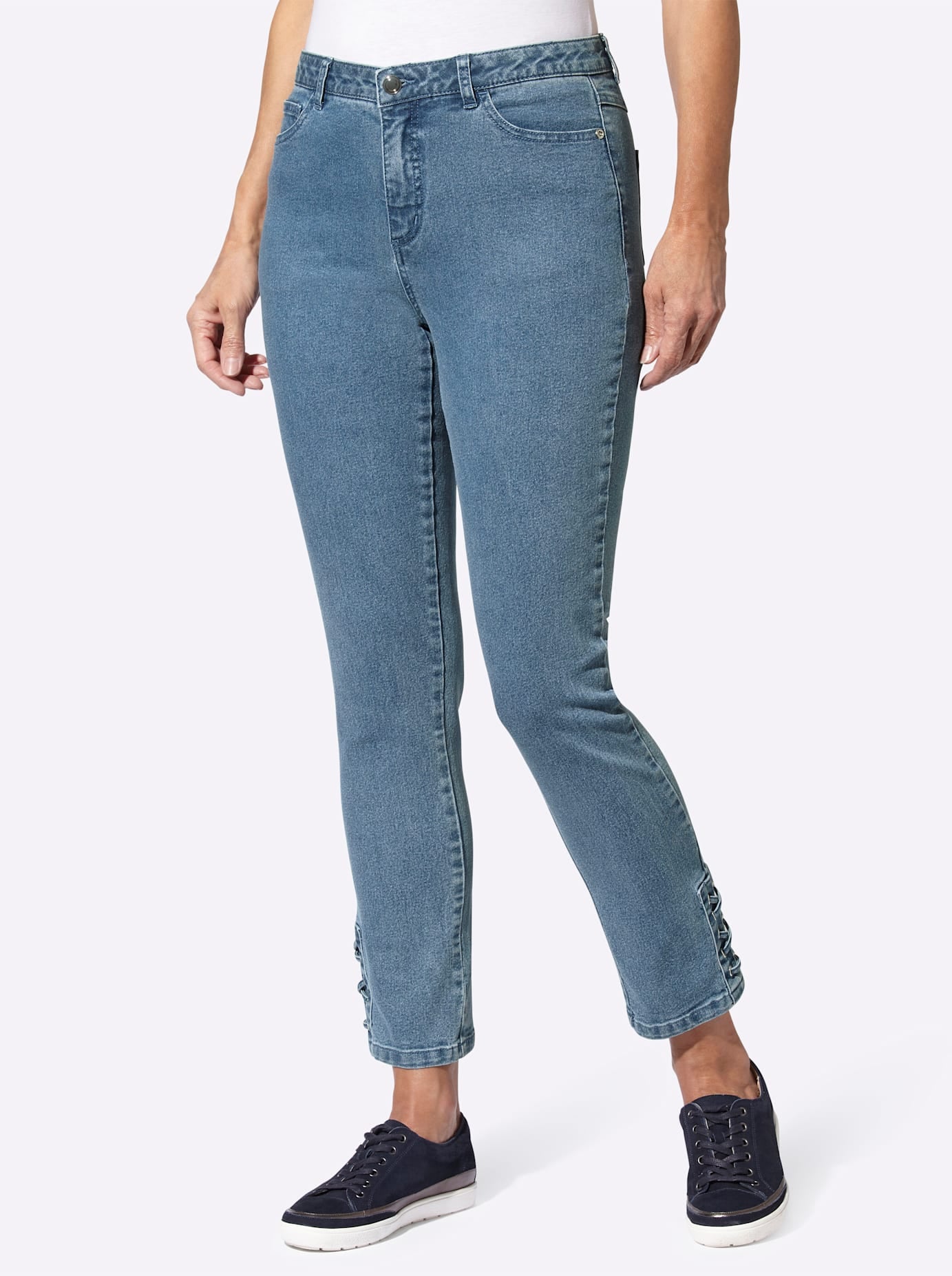 Casual Looks Bequeme Jeans, (1 tlg.)