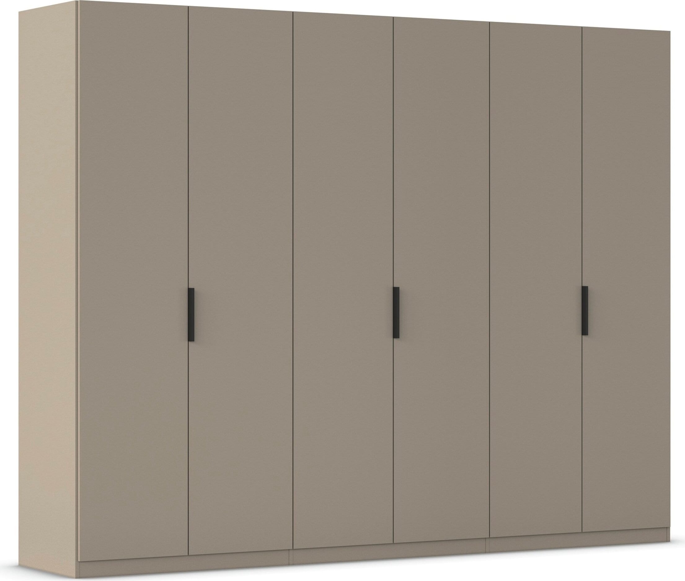 OTTO home Kleiderschrank "Schrank Möbel Schlafzimmer Garderobe Kinderzimmer WELTNEUHEIT NYLLA" PATENTIERTES SCHNELLMONTAGESYSTEM schwarzer Griff MADE IN GERMANY