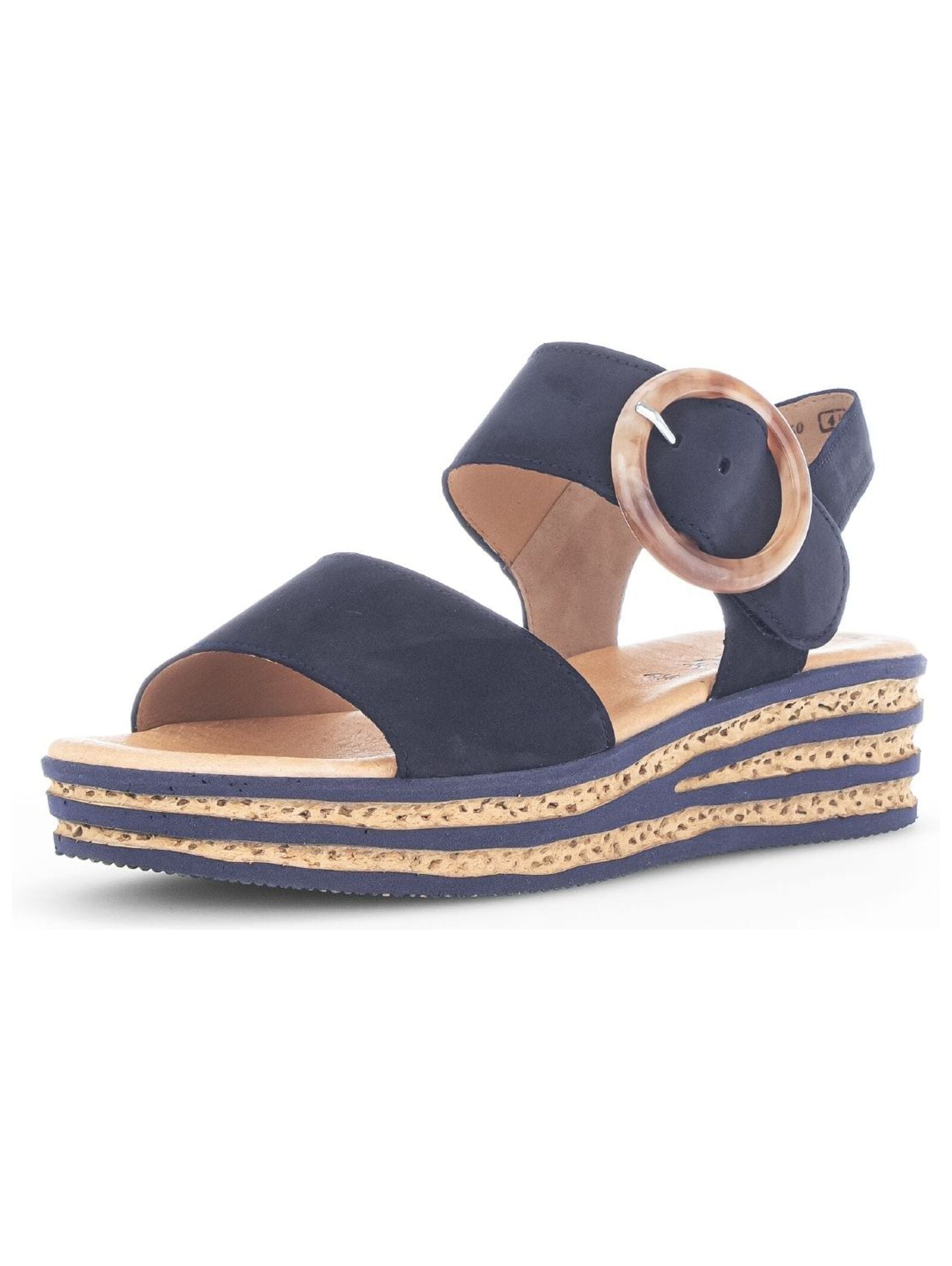 Gabor Keilsandalette "Gabor Sandalen Nubukleder" günstig online kaufen