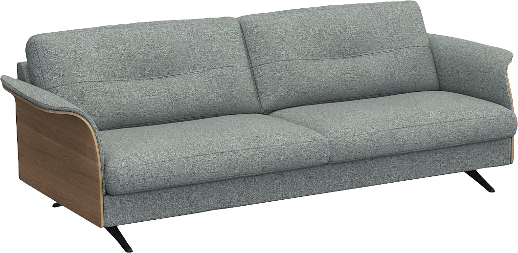 FLEXLUX 3-Sitzer »Glow Designsofa, bequem und komfortabel durch hochwertigen Sitzaufbau«, Skandinavisches Design, In hochwertiger Verarbeitung