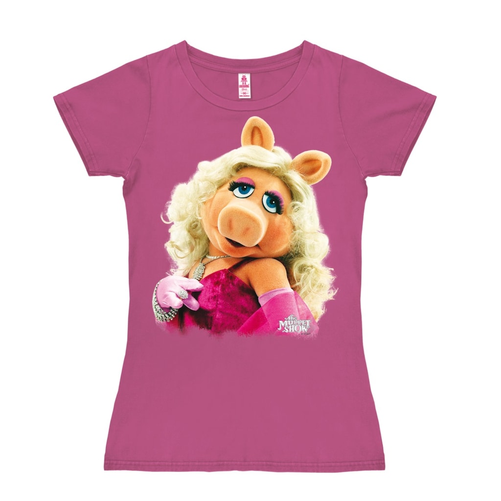 LOGOSHIRT T-Shirt »Miss Piggy - Portrait«