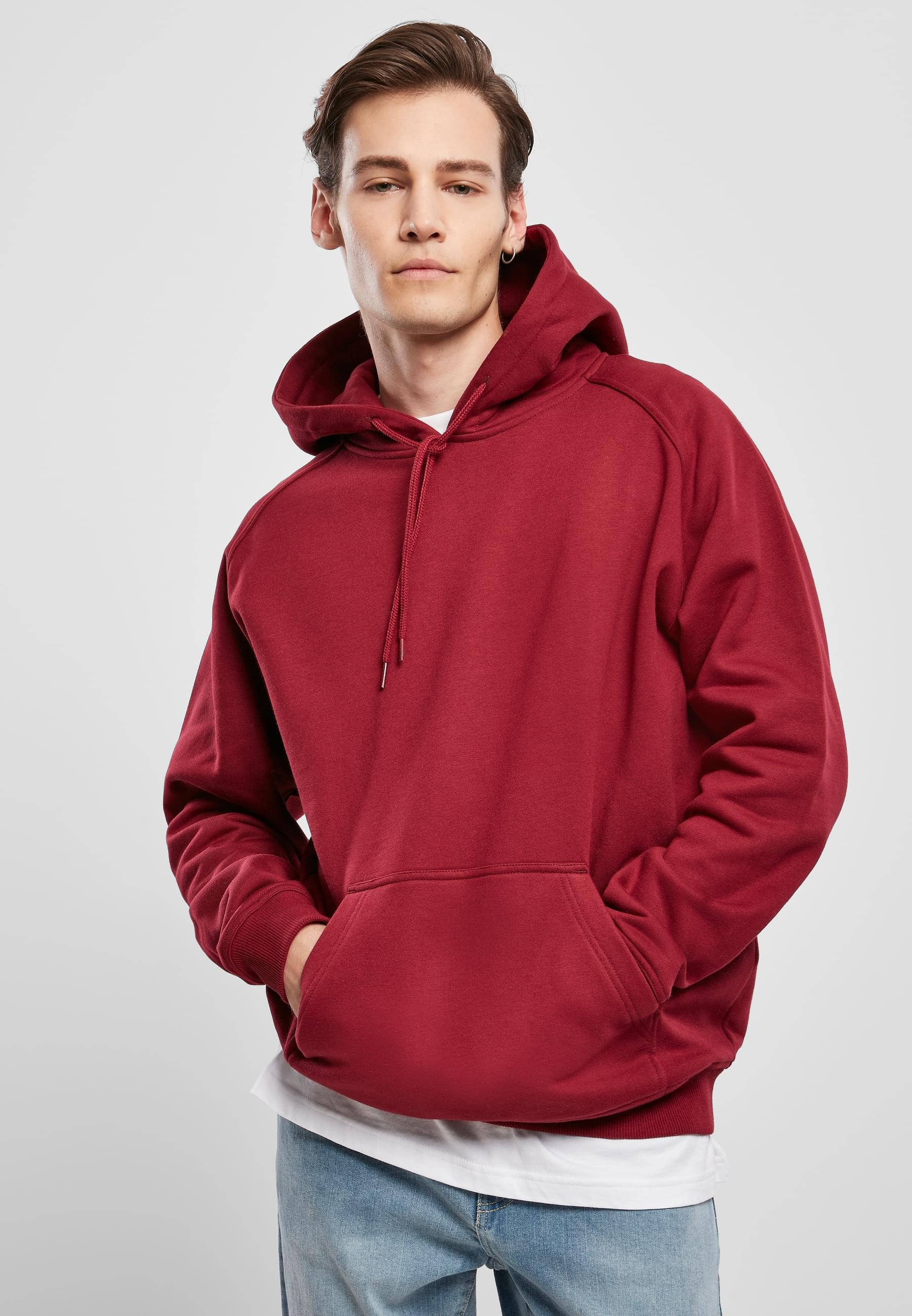 URBAN CLASSICS Sweatshirt »Urban Classics Herren Blank Hoody«, (1 tlg.)