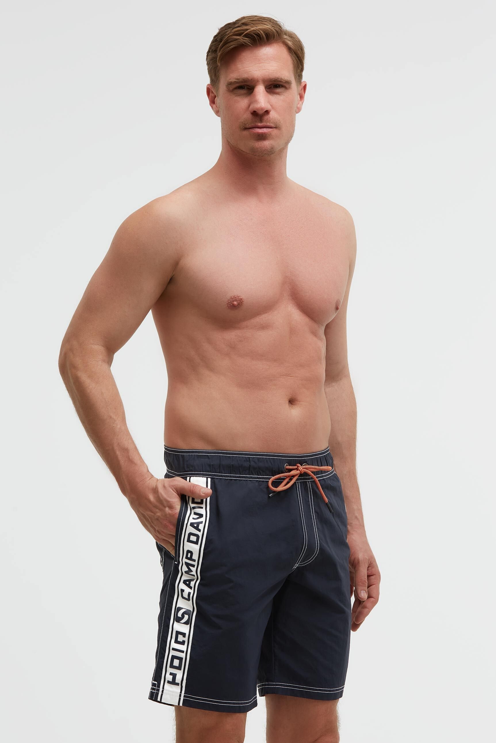 Camp David Swim Shorts Blue 3XL