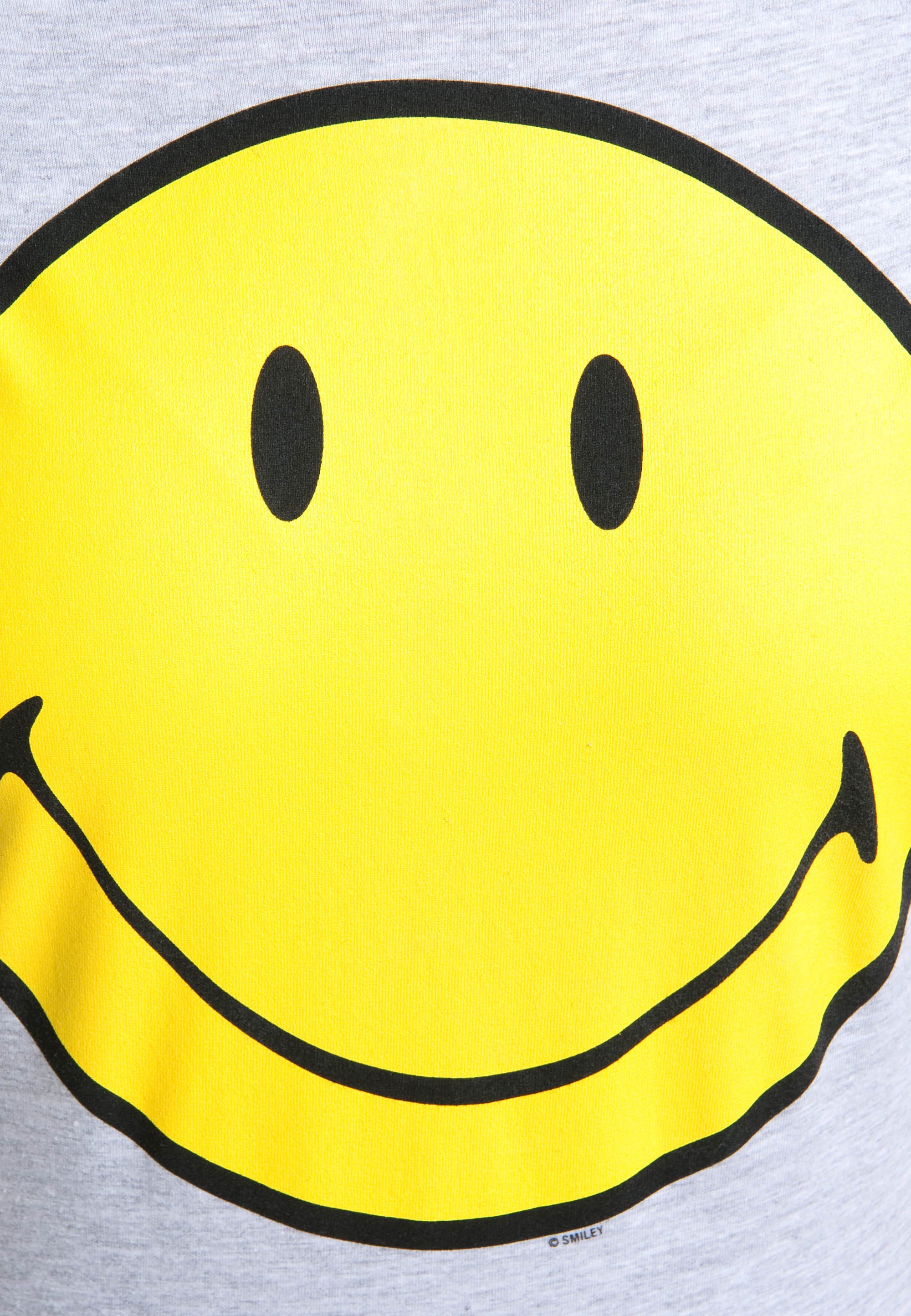 LOGOSHIRT T-Shirt »Original Smiley Face«, mit lustigem Frontprint