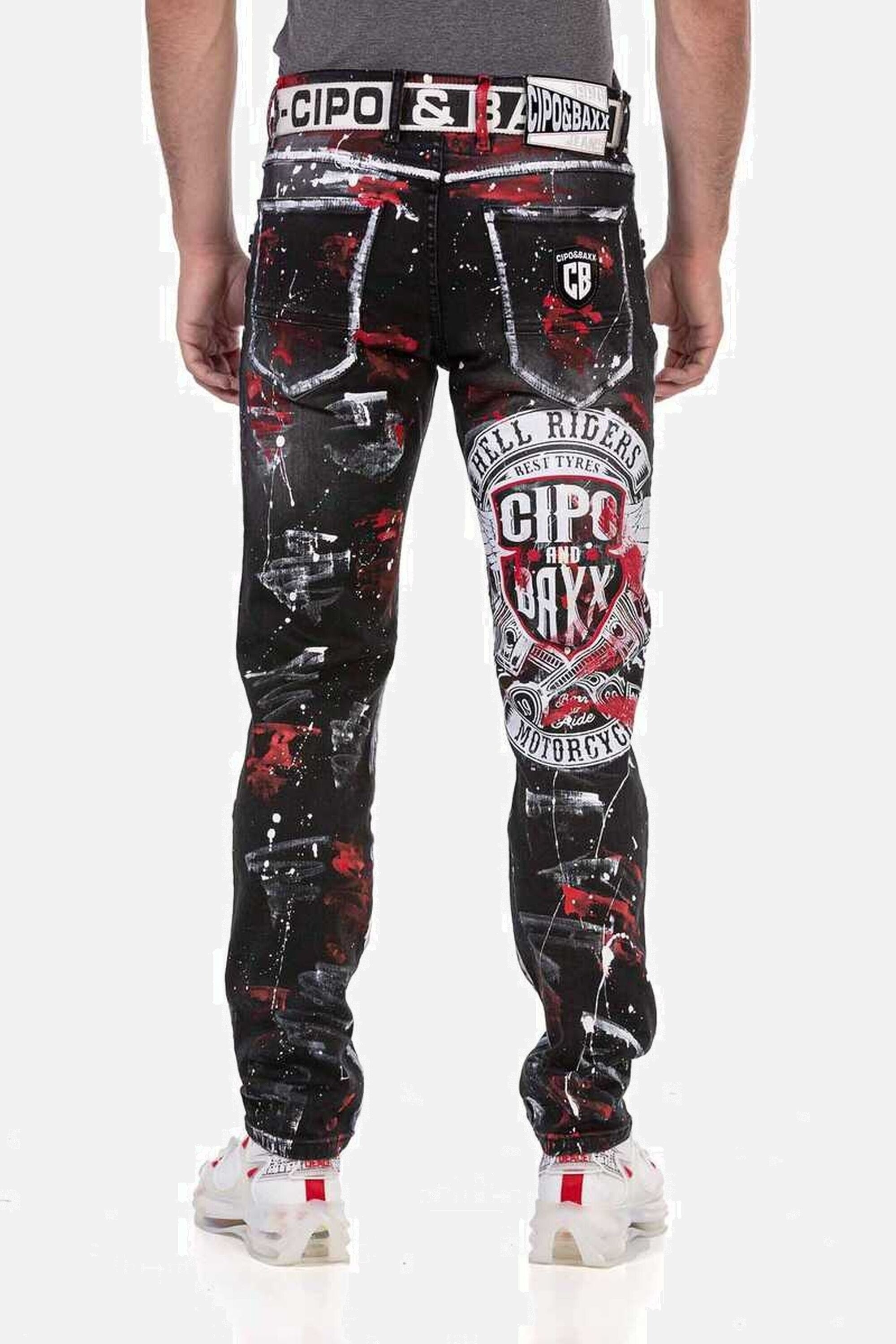 Cipo & Baxx 5-Pocket-Jeans »Jeans«, im coolen Streetstyle, CD715