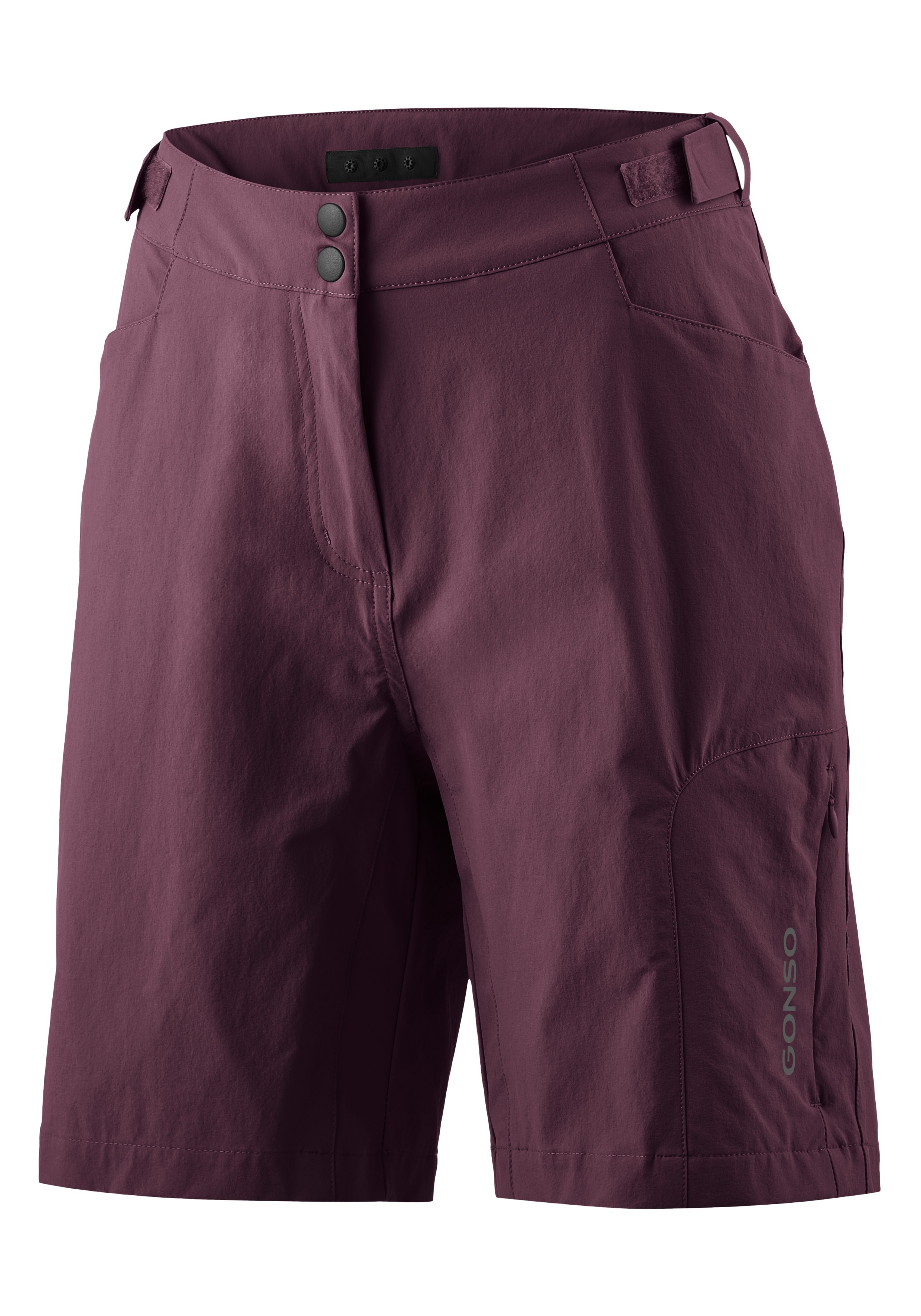 Thumbnail - Gonso Fahrradhose "Adventure Shorts W" Damen Radhose mit einknöpfbarer Radunterhose mit Sitzpolster