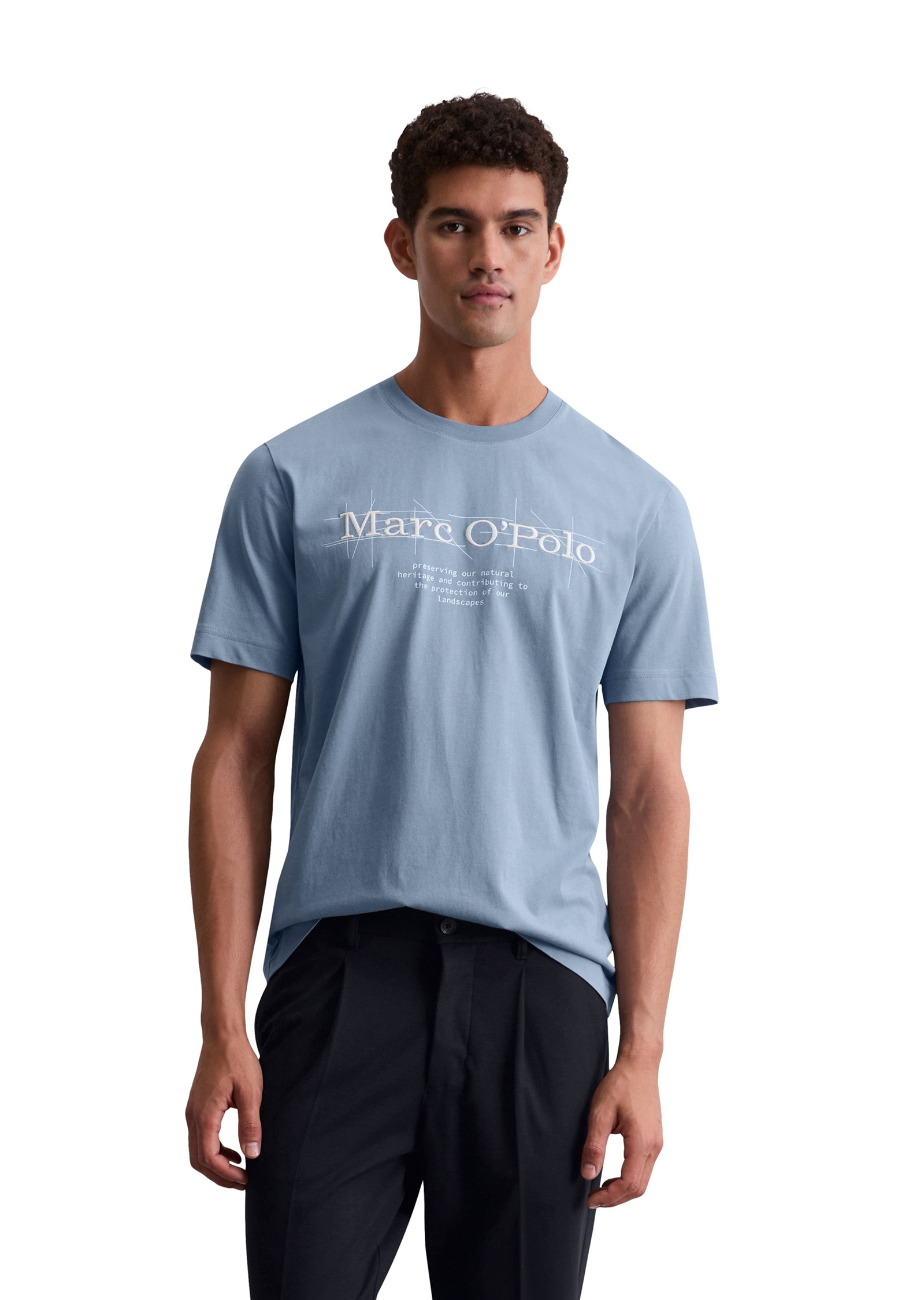 Marc OPolo T-Shirt "aus reiner Bio-Baumwolle"
